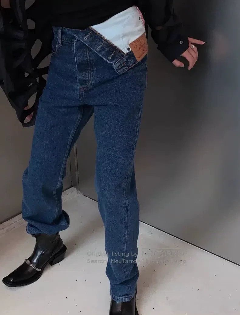 Y/Project Y/PROJECT Size 32 Crooked jeans Size US 32 / EU 48 - 1 Thumbnail