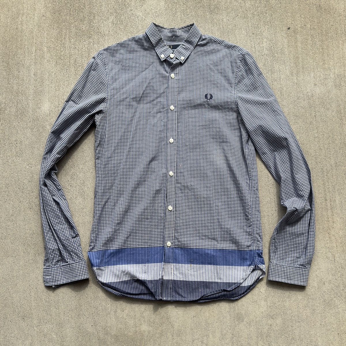 Fred Perry Fred Perry Button Up Oxford Shirt Check Stripe Men Small Size US S / EU 44-46 / 1 - 1 Thumbnail