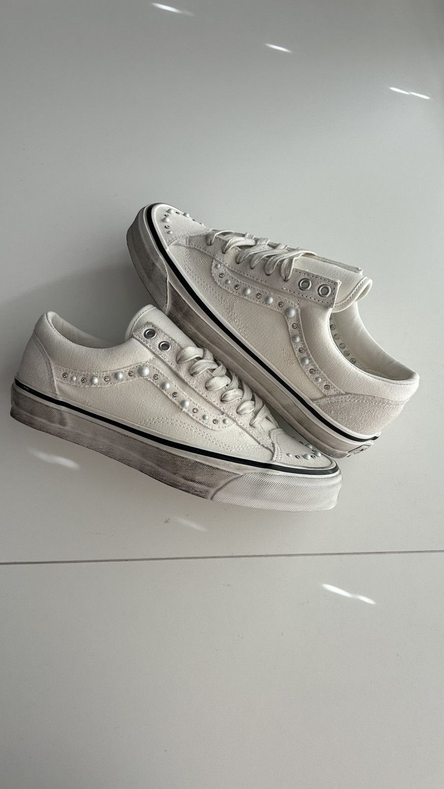Pearlized Vans