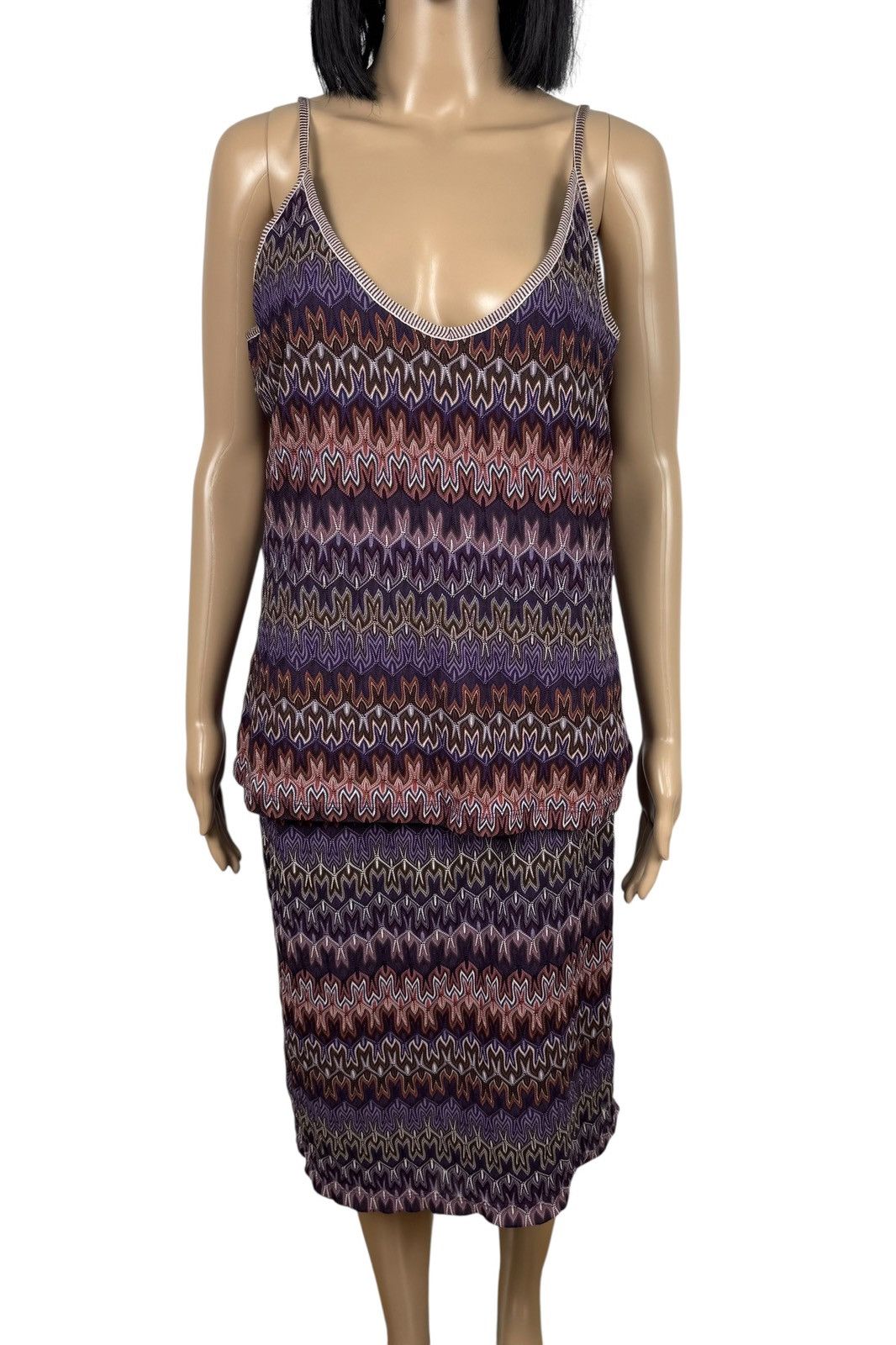 Missoni Missoni Knit Skirt Suit 3 Peace Cardigan Tank Top size L Size L / US 10 / IT 46 - 9 Thumbnail
