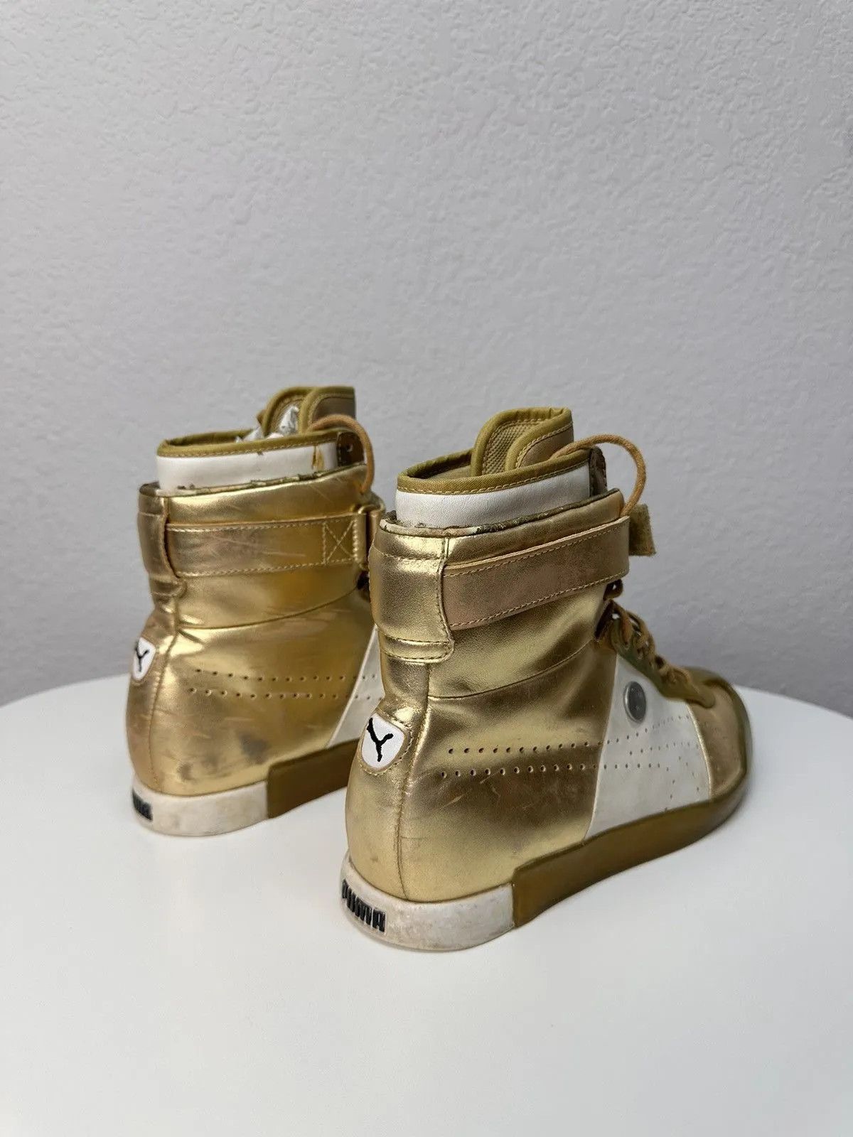 Puma Vintage Puma Japan High Shoes Leather Boots Design Mihara Size US 7 / EU 40 - 12 Thumbnail