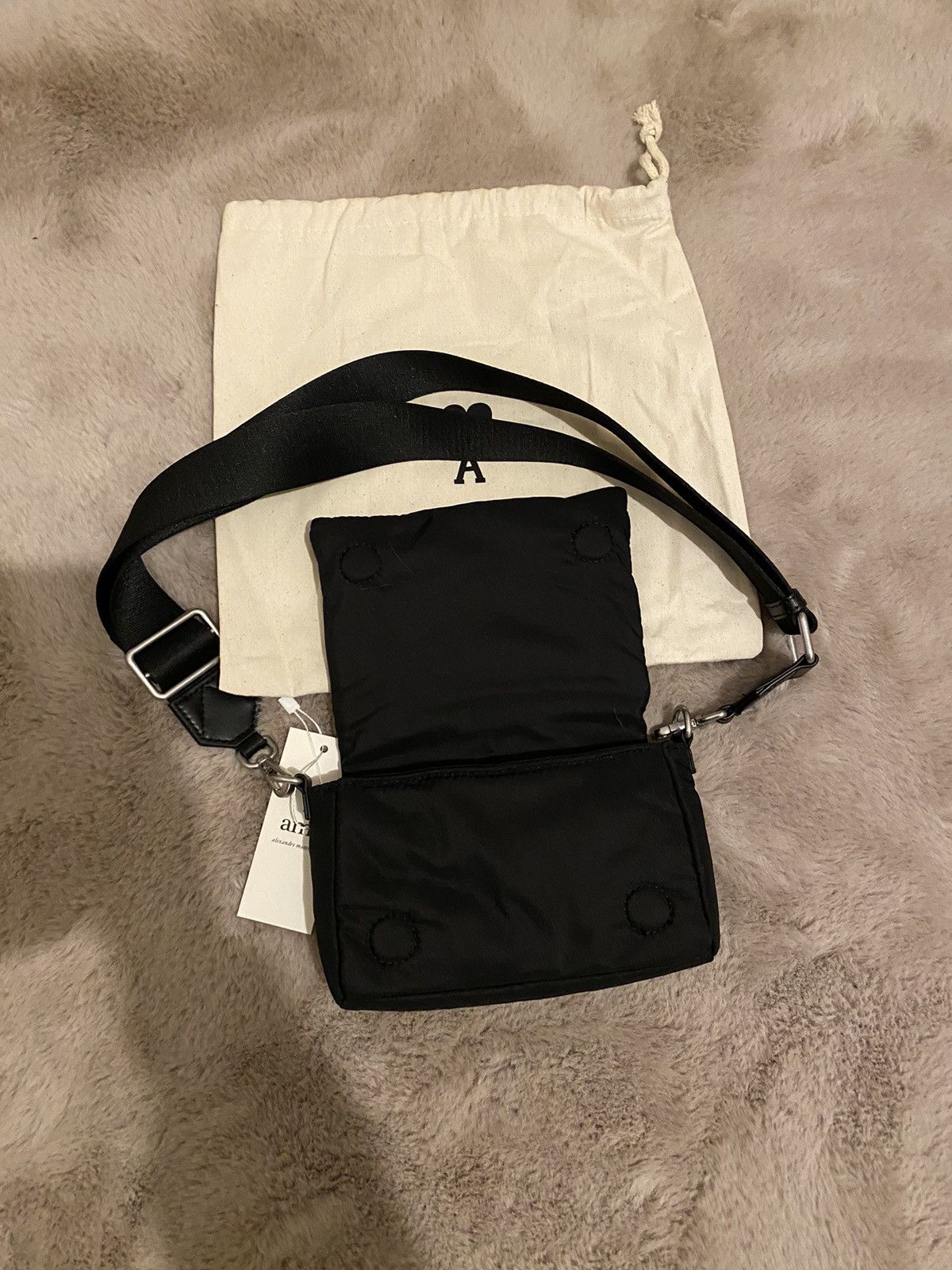 AMI SAC LUNCH BOX NOIR AMI DE CŒUR Size ONE SIZE - 6 Thumbnail