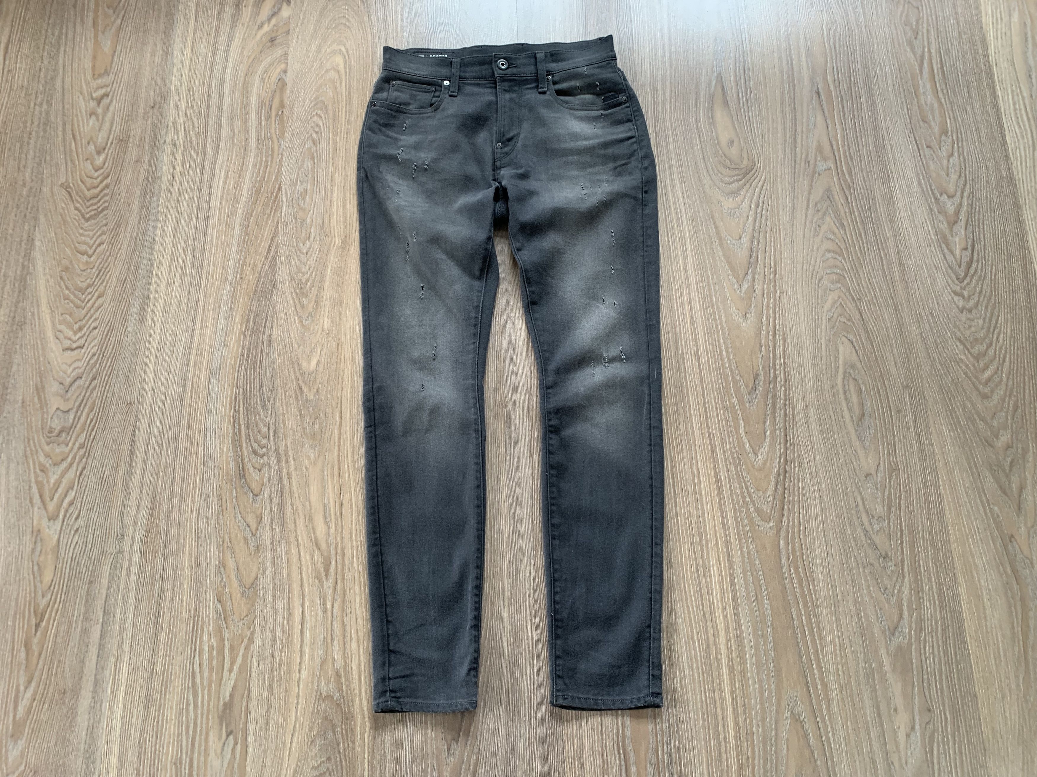 G-Star G-Star Raw Revend Disterssed Skinny Jeans Size US 28 / EU 44 - 2 Thumbnail