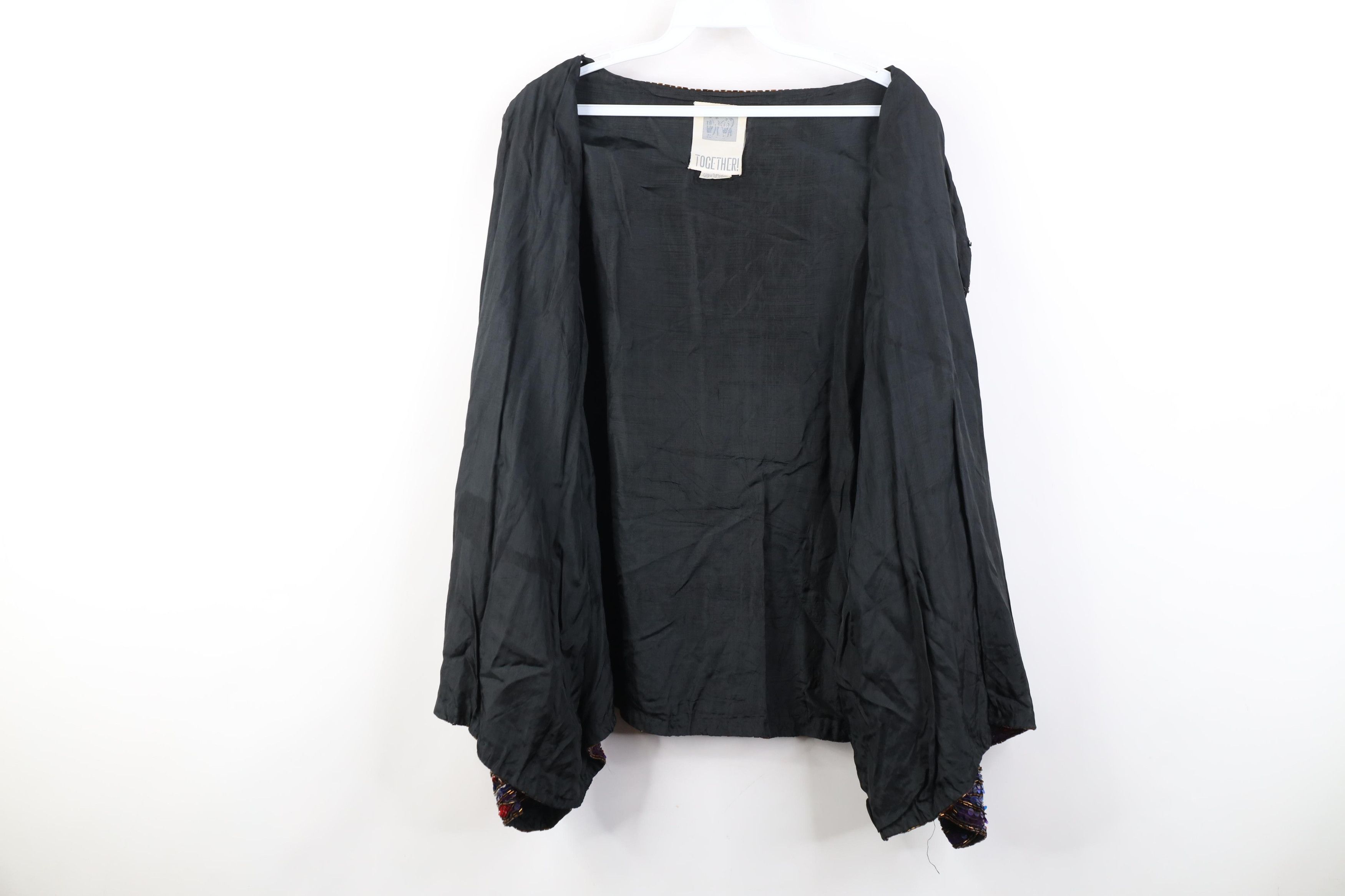 Vintage Vintage 80s 90s Together Arabian Nights Evening Jacket Glam Size 3XL / US 20-22 - 12 Thumbnail