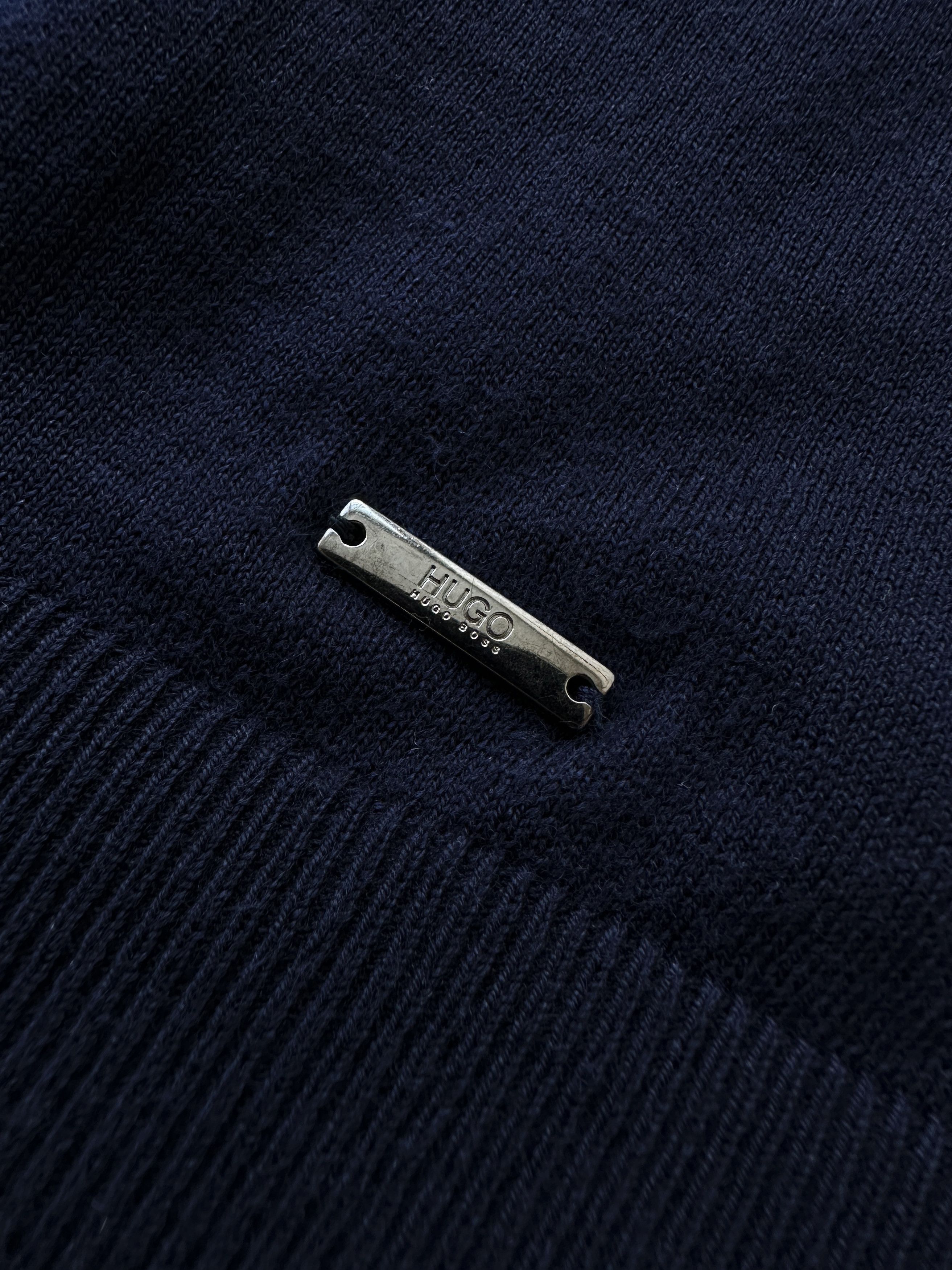 Hugo Boss Hugo Boss navy Silk & Cashmere cardigan Size US L / EU 52-54 / 3 - 7 Thumbnail