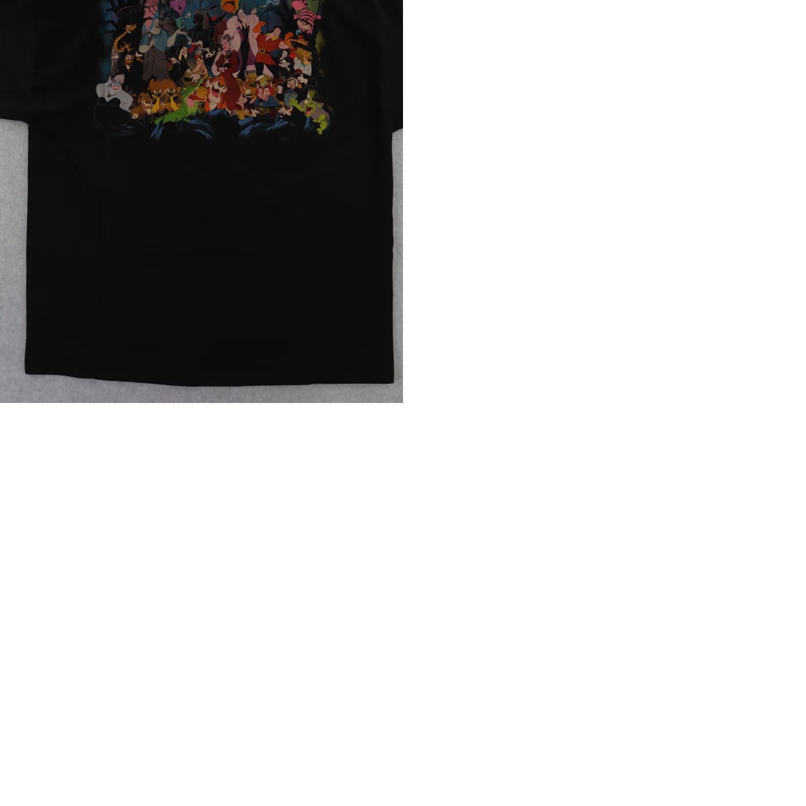 Disney VINTAGE DISNEY VILLAINS TSHIRT XL Men's 90s Double-Sided Black Crew Neck Short Sleeve Size US XL / EU 56 / 4 - 9 Thumbnail