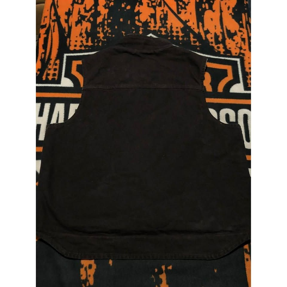 Carhartt VINTAGE Carhartt Vest XL Men Sherpa, Metal Zipper Size US XL / EU 56 / 4 - 7 Thumbnail