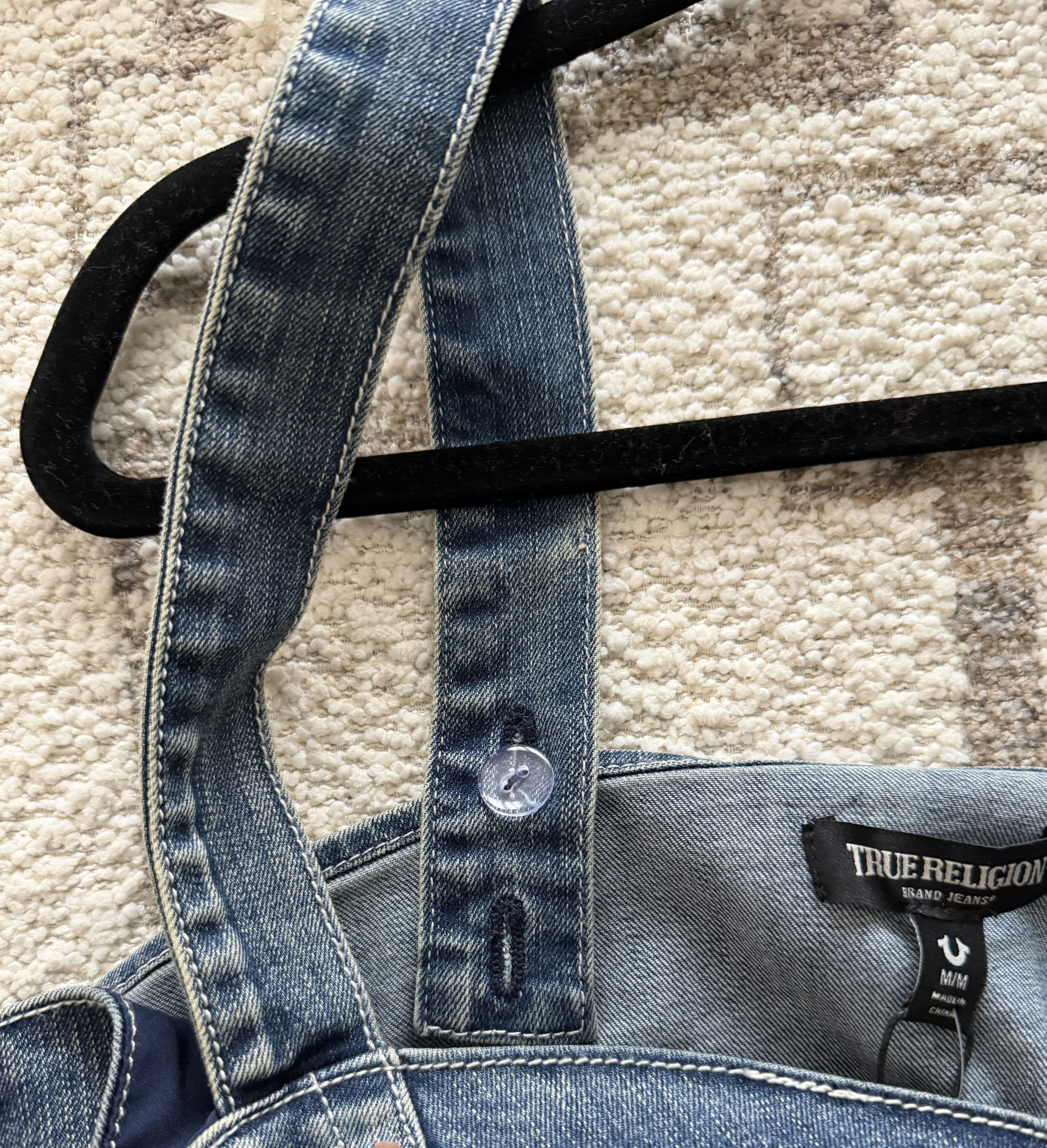 True Religion True Religion Blue Elastic Band Denim Bra Top Size M Size M / US 6-8 / IT 42-44 - 9 Thumbnail