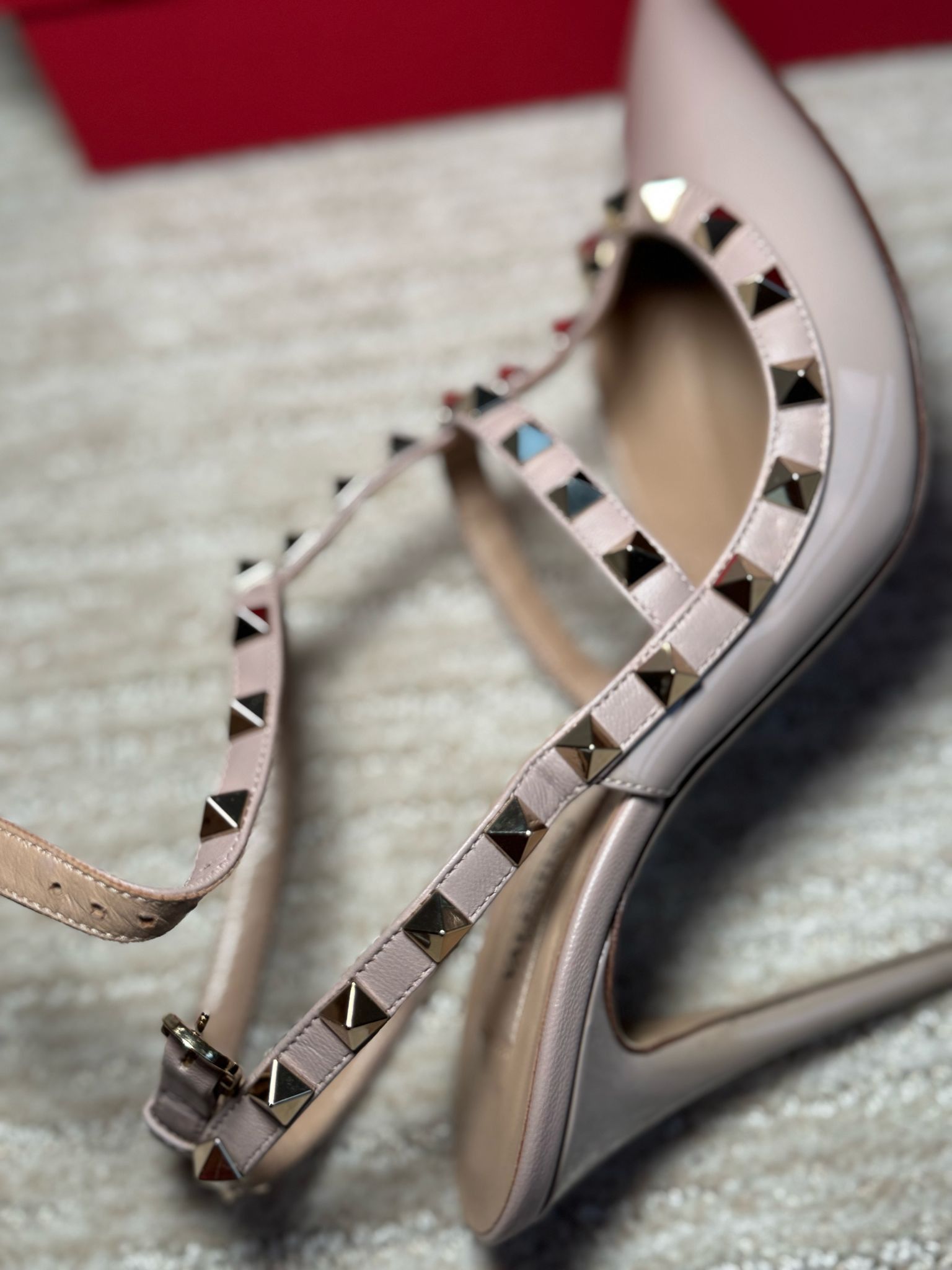 Valentino VALENTINO ANKLE STRAP Size US 8 / IT 38 - 21 Thumbnail