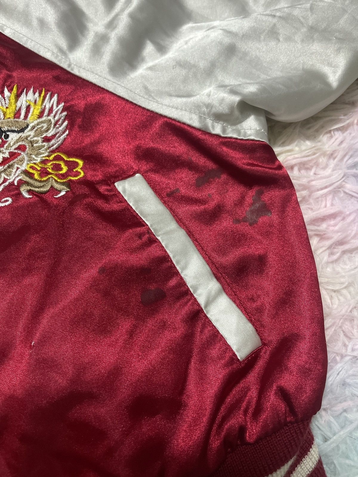 Japanese Brand Kids sukajan dragon jacket Size US XXS / EU 40 - 9 Thumbnail