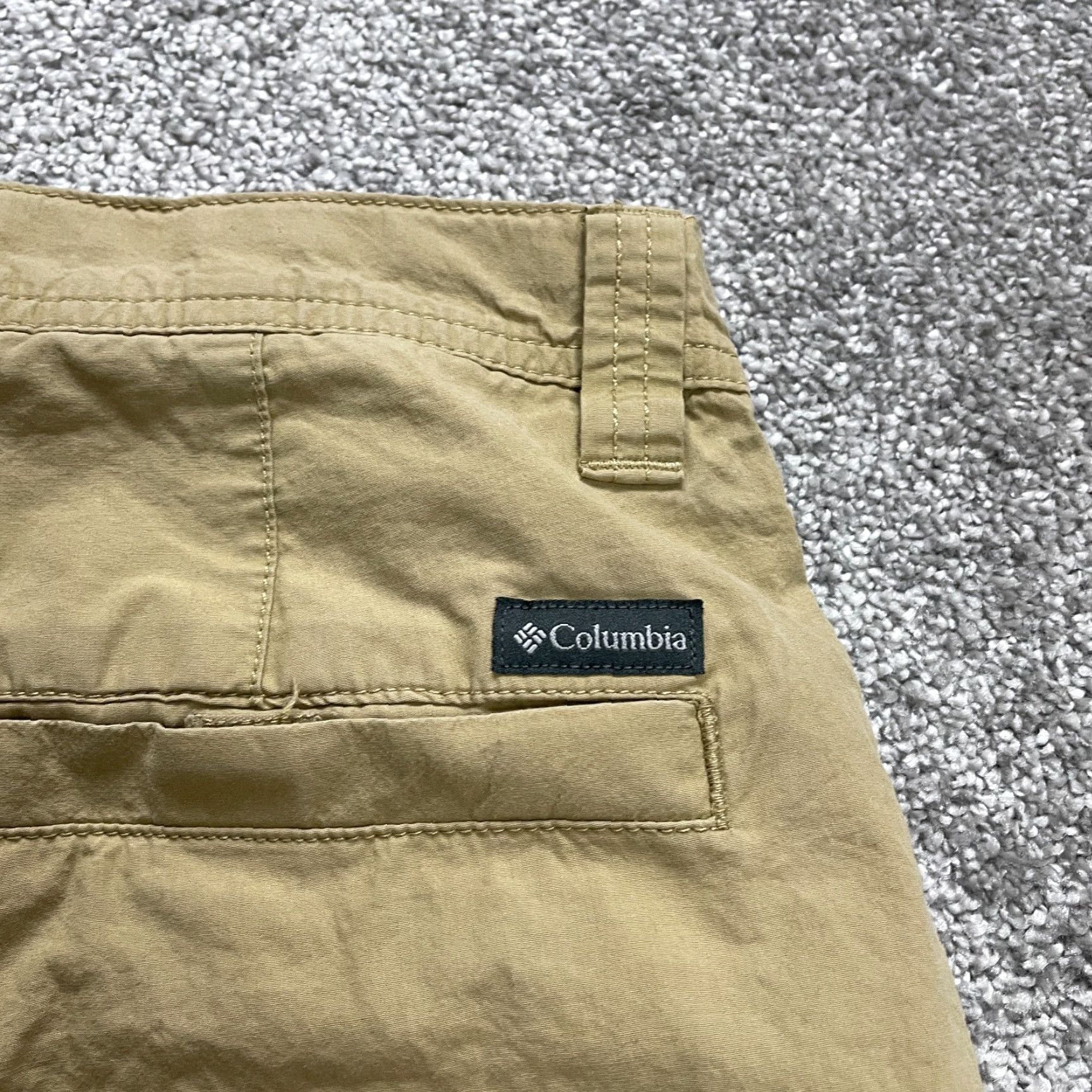 Vintage Columbia Chino Shorts Men's 32 Brown Cotton Flat Front Slash Pocket Summer Outdoor Size US 32 / EU 48 - 4 Thumbnail