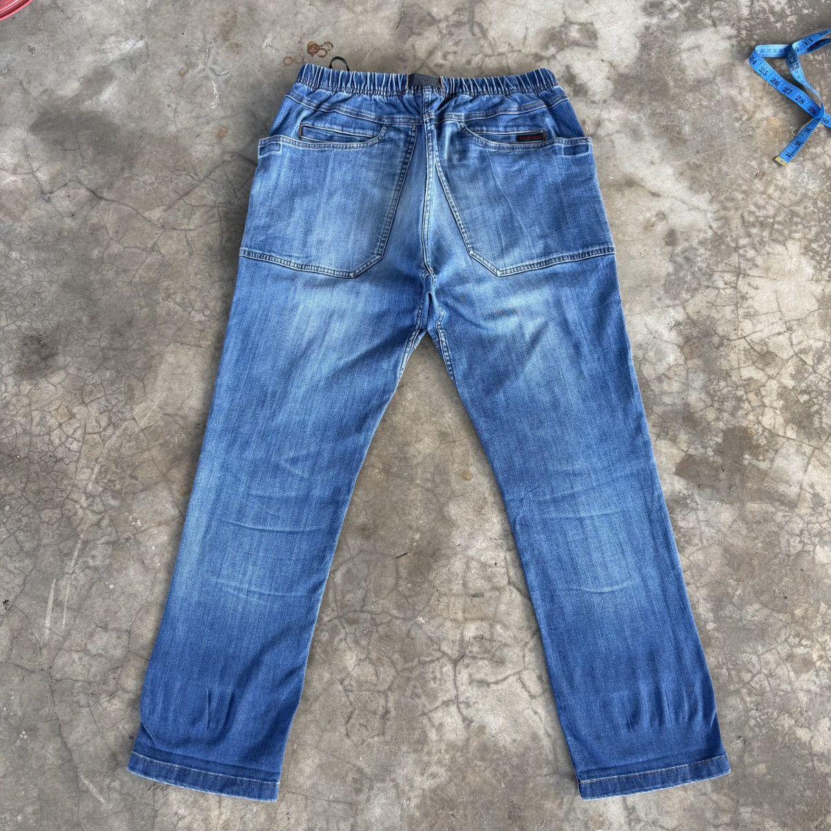 Gramicci W34x30.5 Vintage Gramicci Faded Ripped Knee Denim Jean pants Size US 34 / EU 50 - 10 Thumbnail