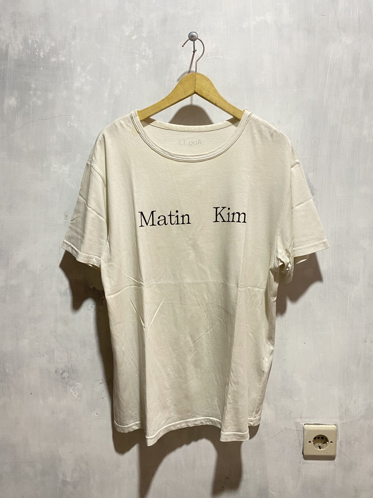 Matin Kim Matin kim design studio logo tshirt Size US L / EU 52-54 / 3 - 1 Thumbnail