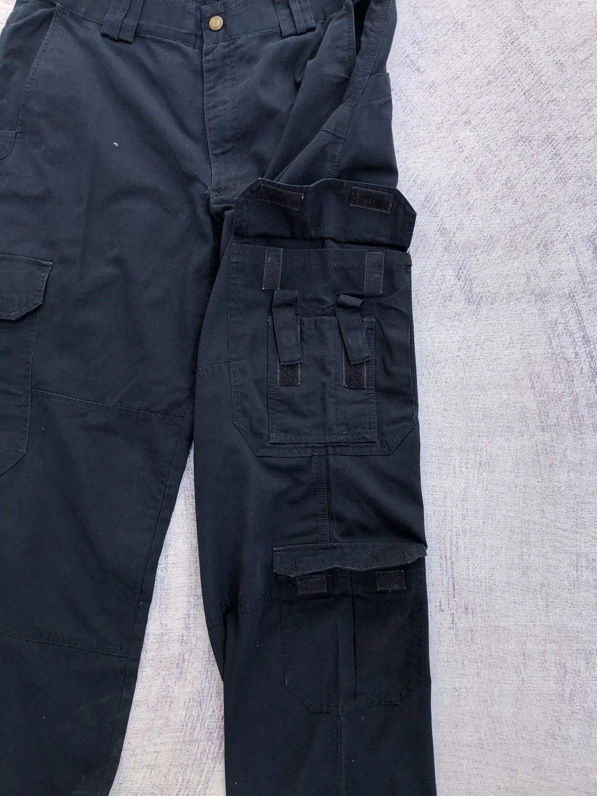 5.11 Very Rare Navy Blue Multipocket Bush Cargo Pants 9 Pocket Size US 33 - 5 Thumbnail