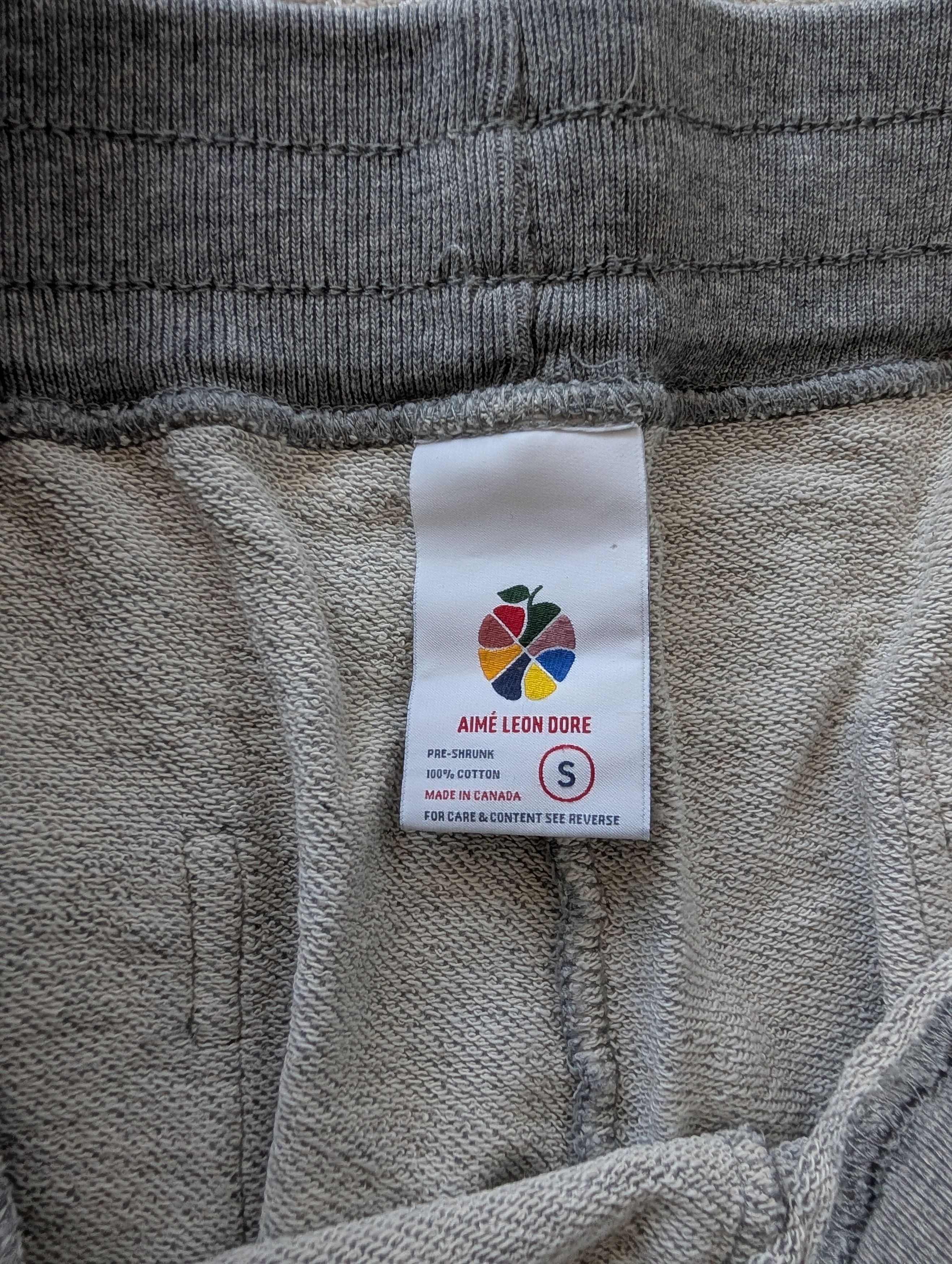Aime Leon Dore Aime Leon Dore - Tonal Logo Gray Sweat Shorts - Small Size US 30 / EU 46 - 4 Thumbnail