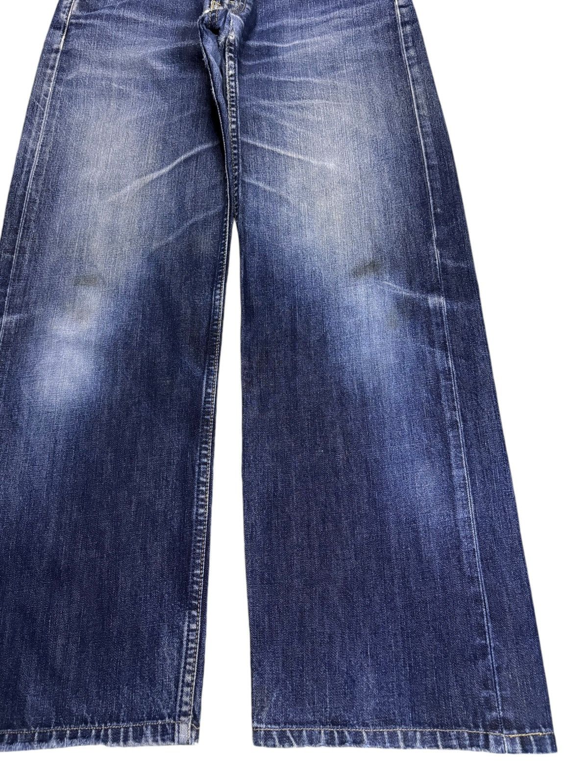 Levi's Vintage 90s Levis 503 Faded Blue Wash Distress Baggy Jeans Size US 32 / EU 48 - 7 Thumbnail