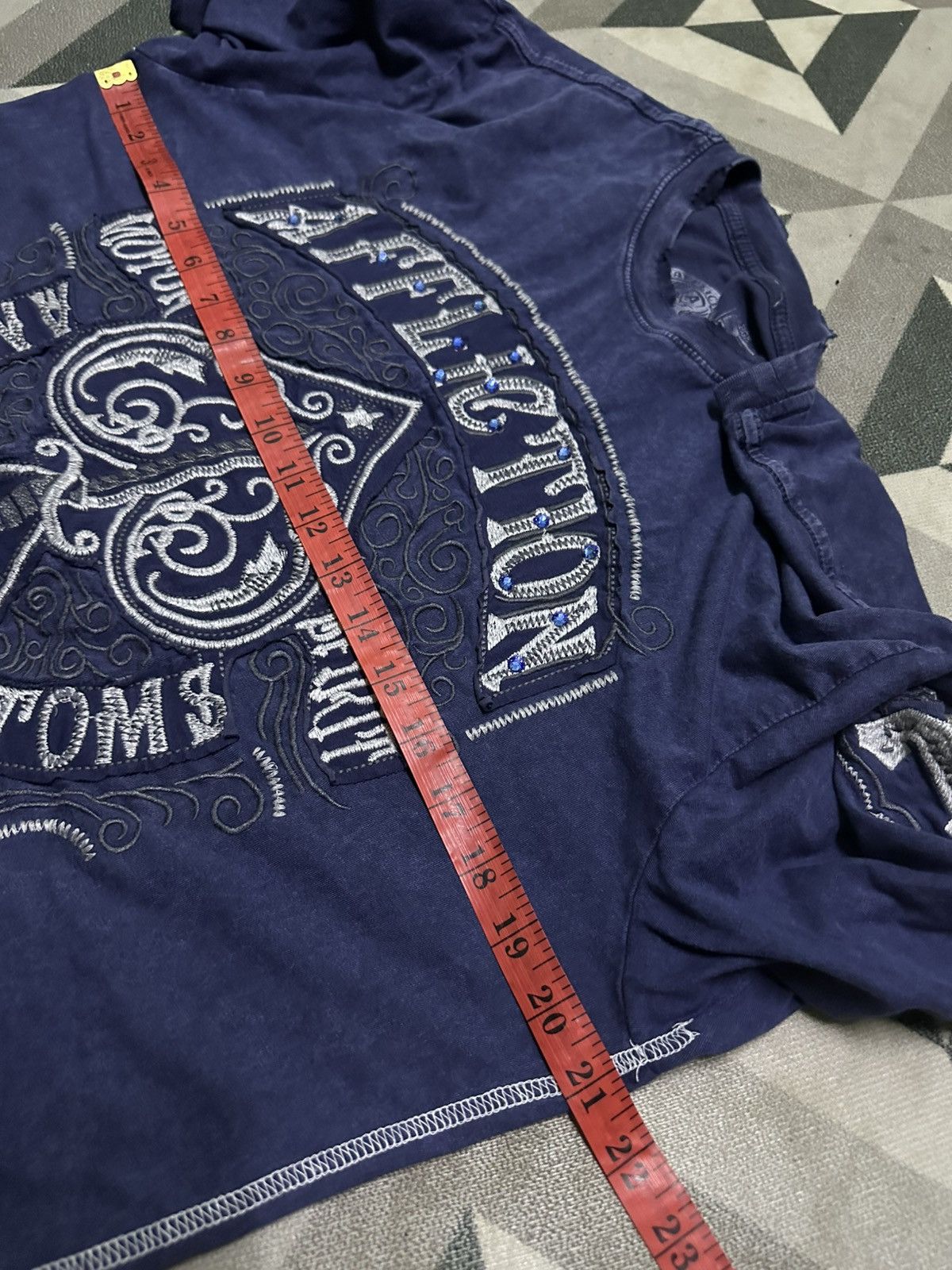 Affliction Affliction AC spade A9868 short sleeve tshirt Size US L / EU 52-54 / 3 - 6 Thumbnail