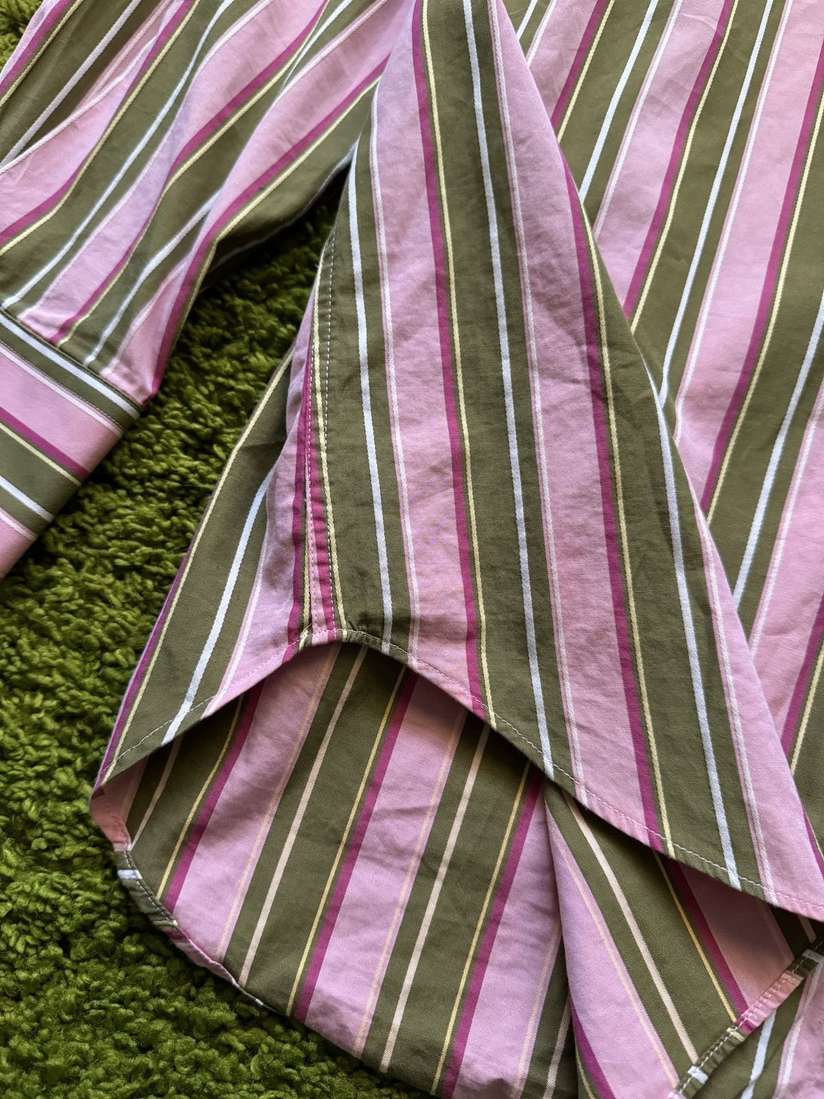 Designer × Etro × Vintage Etro 2000s vintage coloured striped buttons up shirt Size US M / EU 48-50 / 2 - 5 Thumbnail