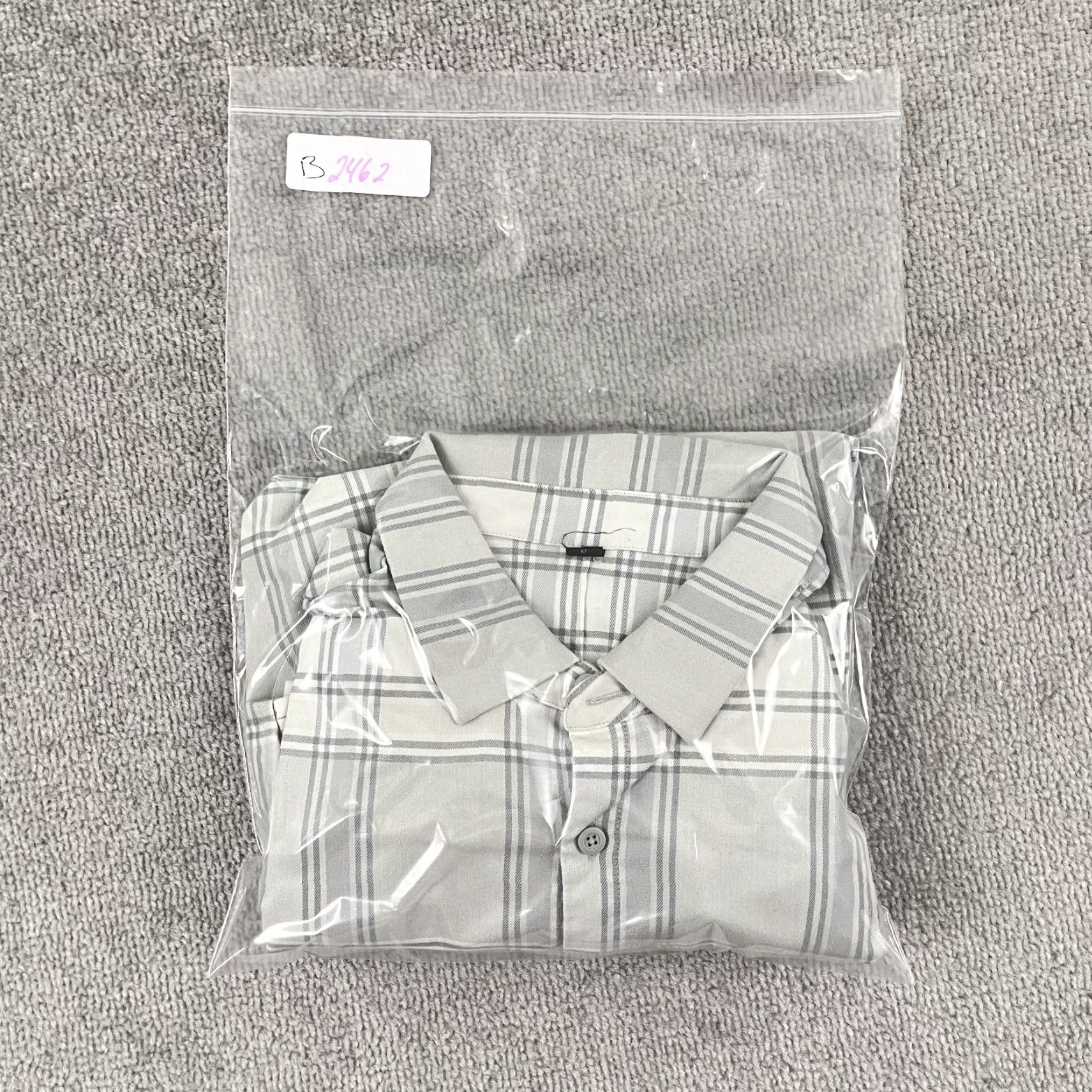 Lululemon Lululemon Masons Peak Flannel Shirt Mens Large Gray Plaid Stretch Button Up L/S Size US L / EU 52-54 / 3 - 8 Thumbnail