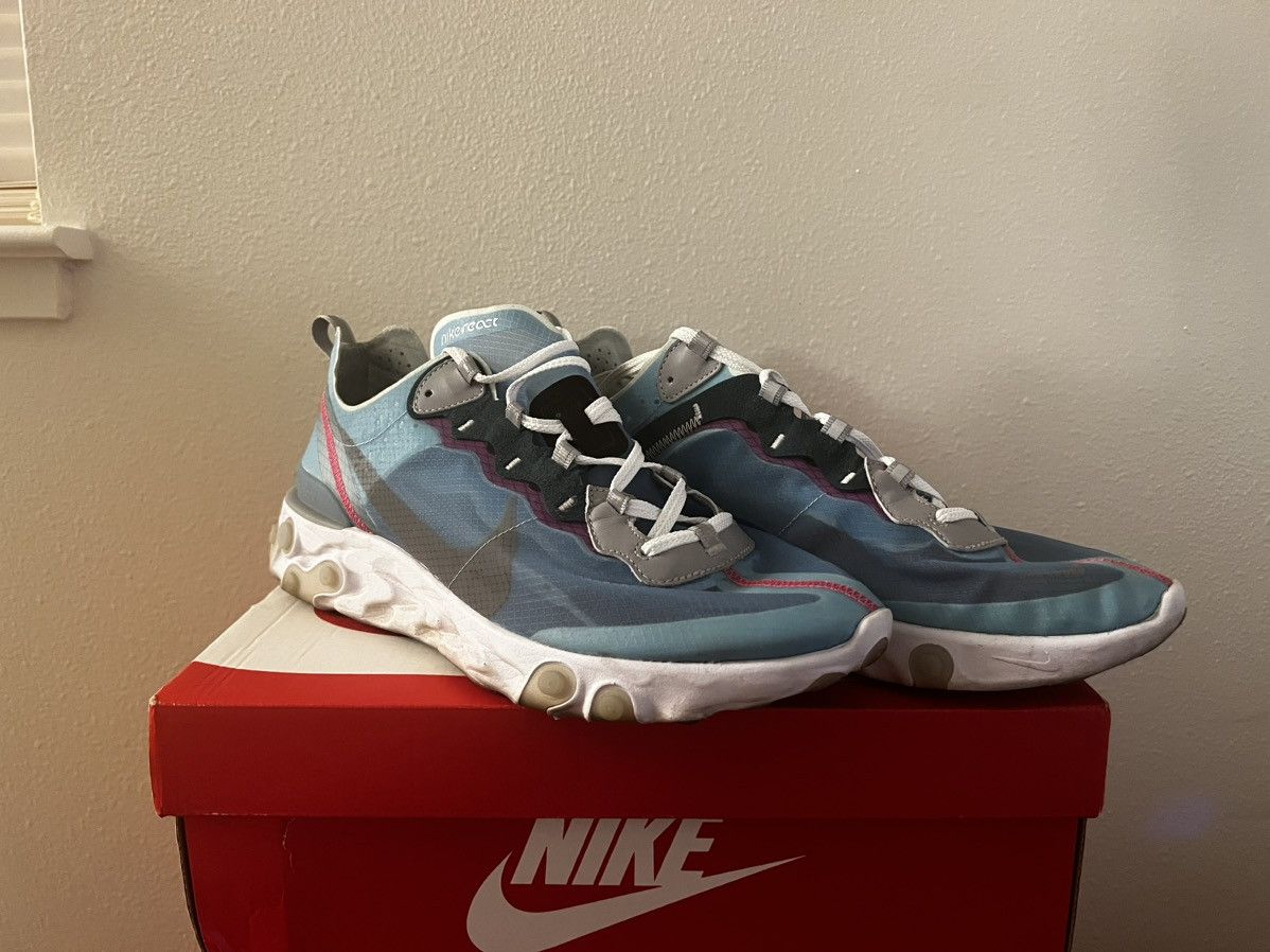 Nike React Element 87 Royal Tint Size US 12 / EU 45 - 1 Thumbnail