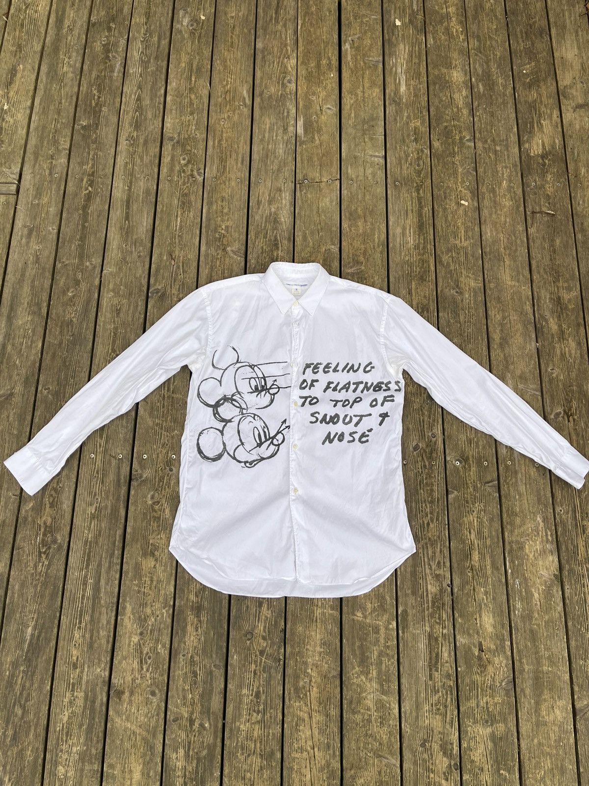 CDG x ディズニーからミッキーマウスのフーディとTシャツが発売