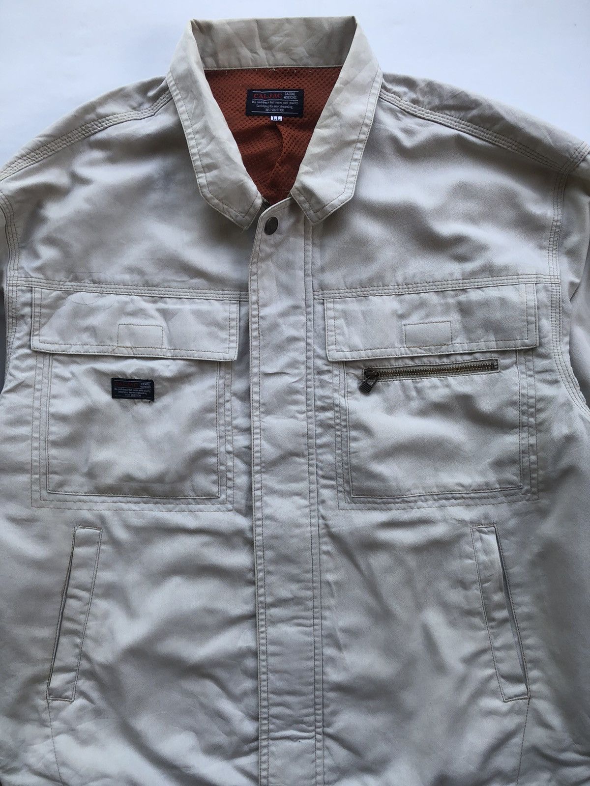 Beauty Beast × If Six Was Nine × Japanese Brand Japanese Caljac Zipper Jacket GOA style Size US L / EU 52-54 / 3 - 3 Thumbnail