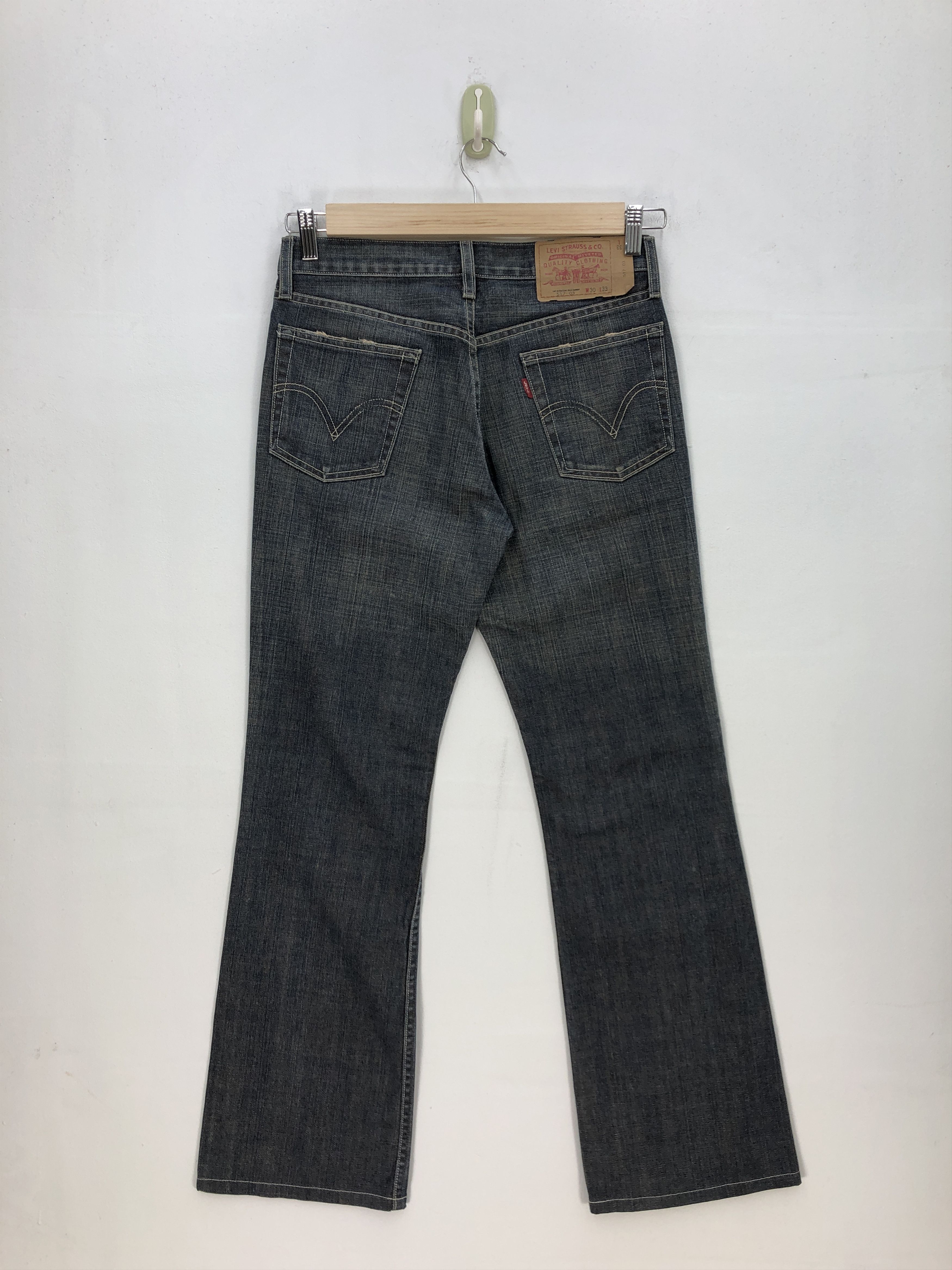 Levi's Vintage Levis Jeans Levi's 517 Flare Denim Boot Cut Pants Size 30" / US 8 / IT 44 - 2 Thumbnail