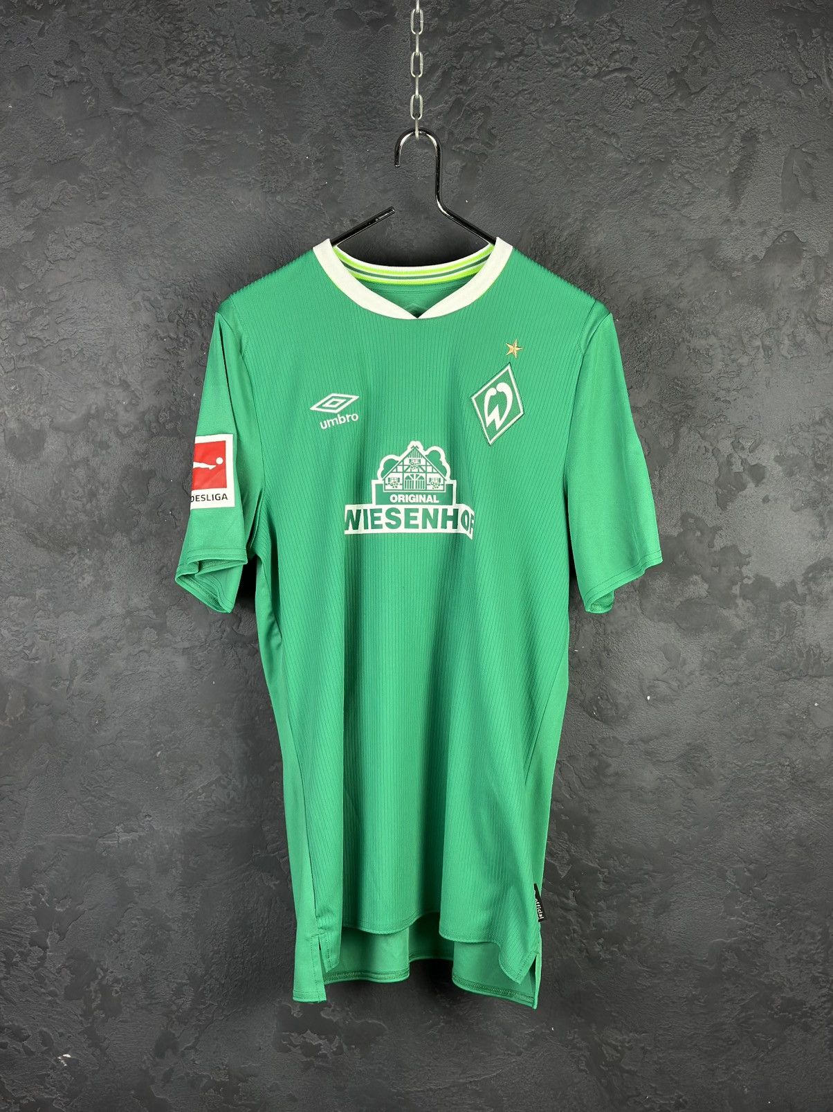 Umbro Umbro Werder Bremen VELCOVIC 13 Soccer Jersey Shirt Football Size US L / EU 52-54 / 3 - 1 Thumbnail
