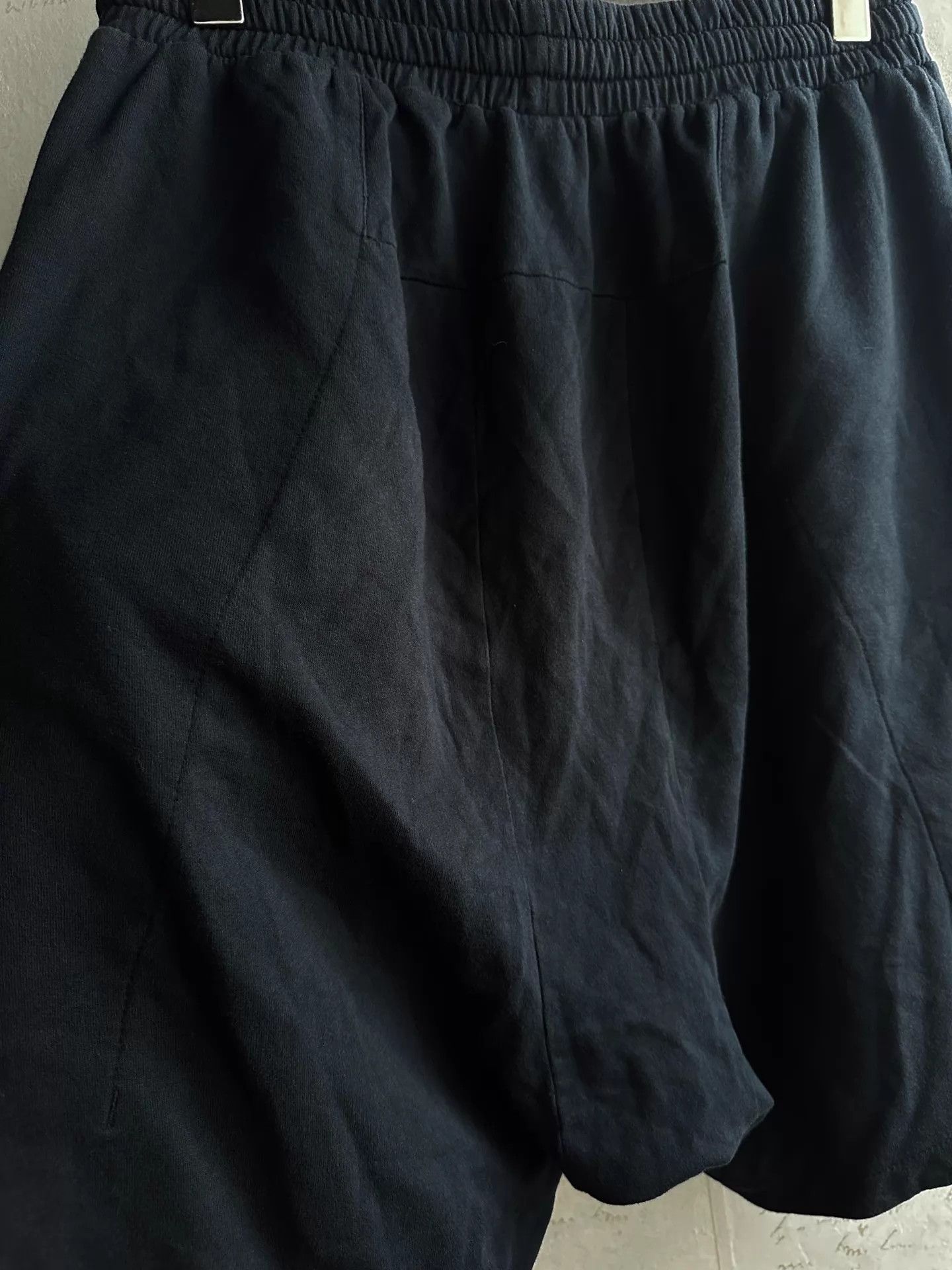 Concepts d'Odeur odeur black space cotton spliced shorts M - dark avant-garde Size US 32 / EU 48 - 4 Thumbnail