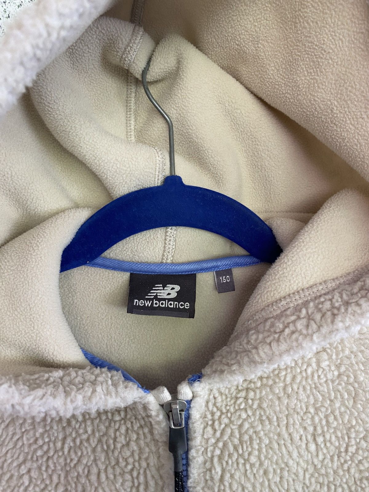 New Balance New Balance Sherpa Hoodie – Cream/ Beige Statement Back Logo Size S / US 4 / IT 40 - 11 Thumbnail