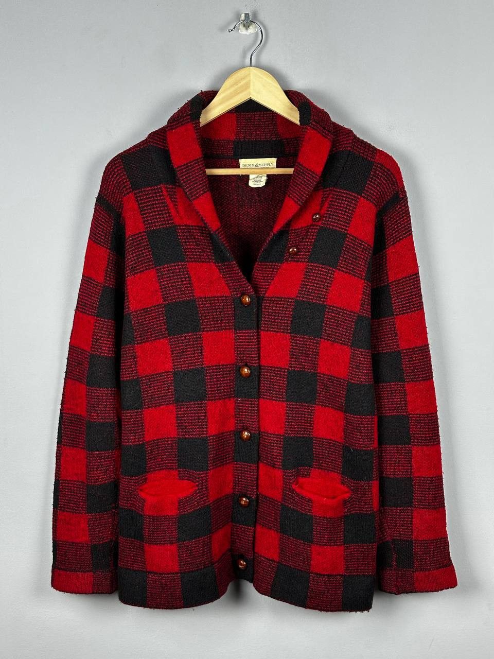Denim & Supply Ralph Lauren Denim Supply Ralph Lauren Plaid Red Jacket USA Size US S / EU 44-46 / 1 - 1 Thumbnail