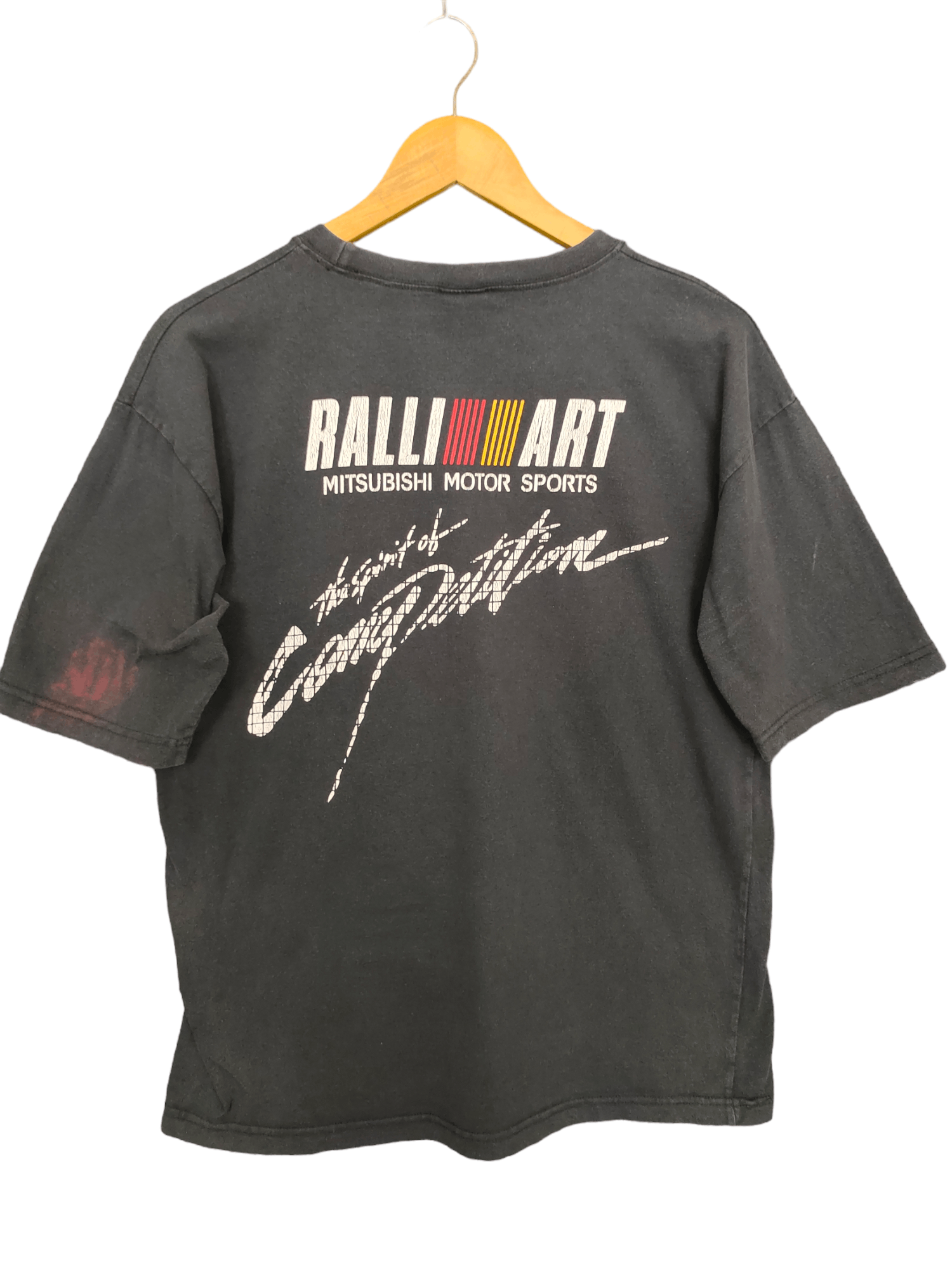 Gear for Sports Vintage 90s Mitsubishi Ralliart Motorsports T Shirt Size US M / EU 48-50 / 2 - 1 Thumbnail
