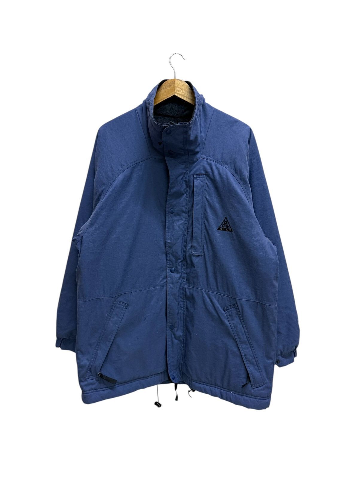Nike ACG Vintage 90s Nike ACG Fleece Lined Parka Jacket Size US XXL / EU 58 / 5 - 1 Thumbnail
