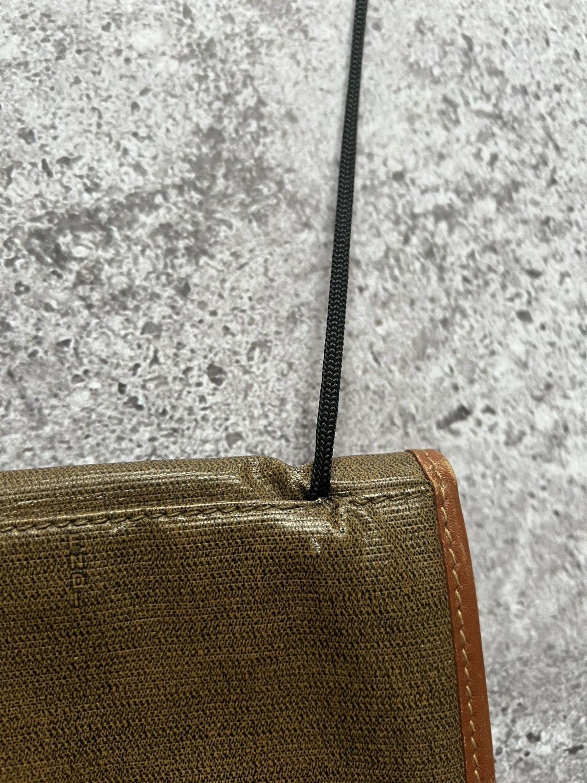 Fendi Vintage 70s 80s Fendi Clutch Bag Monogram Size ONE SIZE - 16 Thumbnail