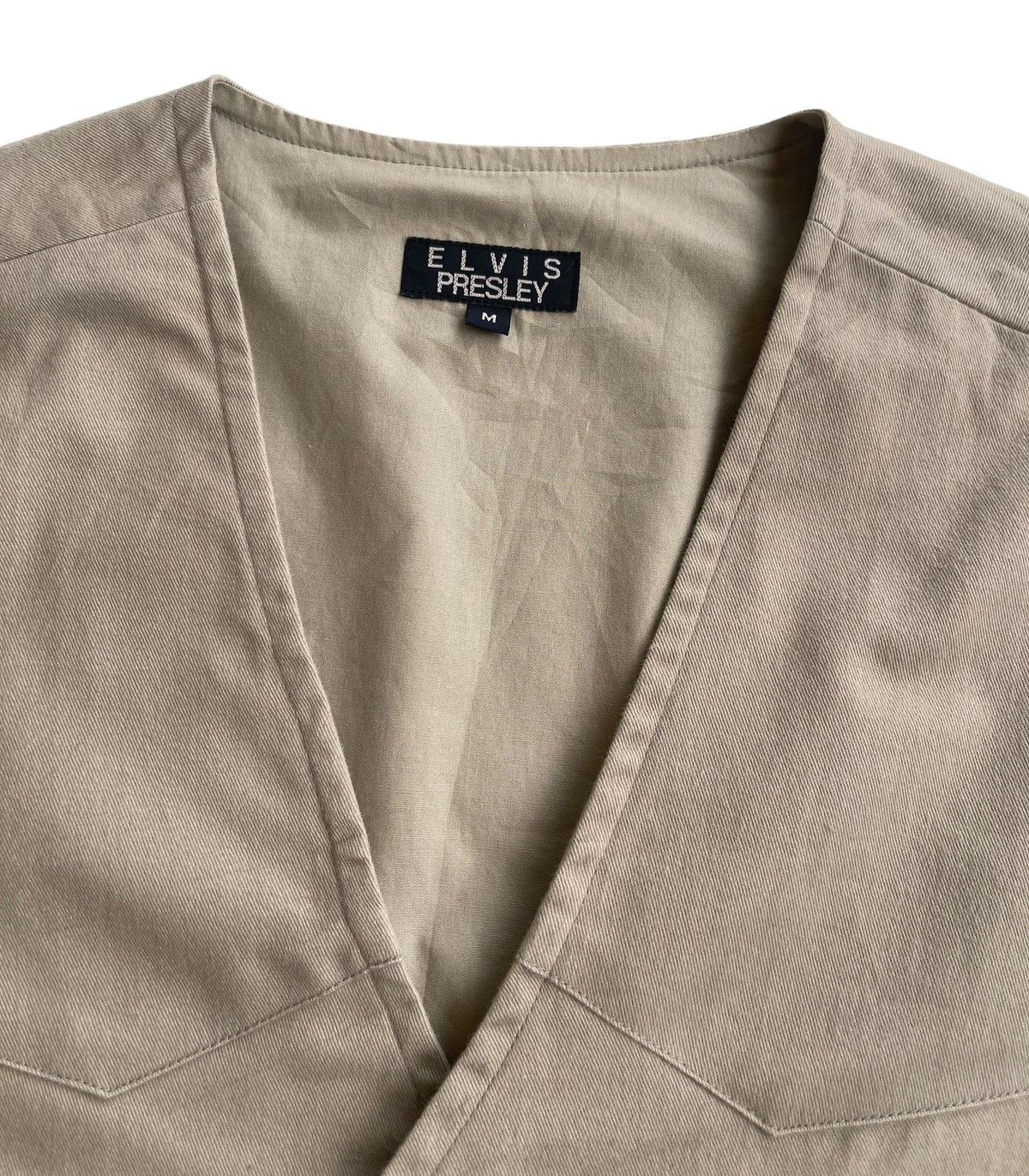 Japanese Brand Vintage Elvis Presley Waistcoat Size US M / EU 48-50 / 2 - 3 Thumbnail