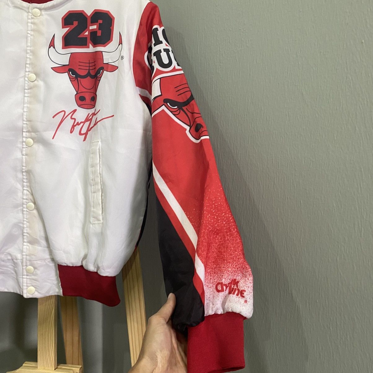 Chalk Line VTG 90s Michael Jordan Chicago Bulls Chalk Line Fanimation Size US S / EU 44-46 / 1 - 10 Thumbnail