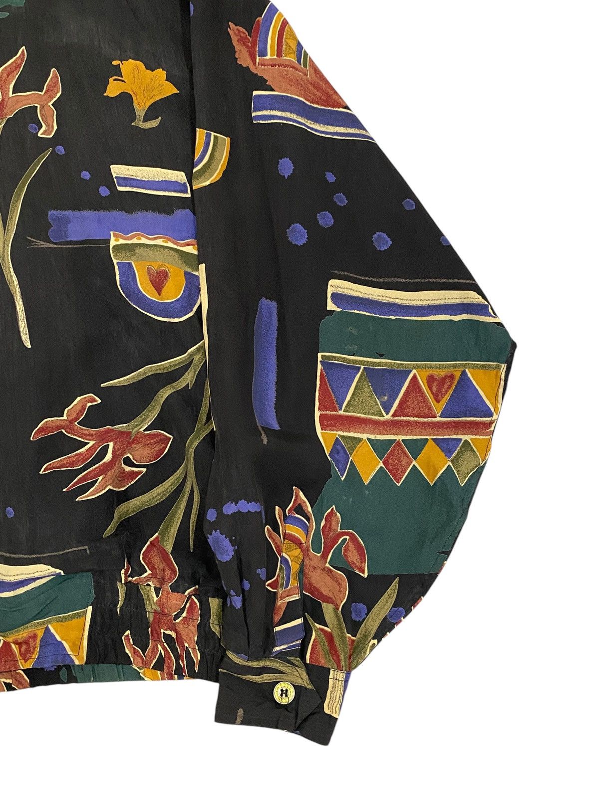 Other Vintage Floral Printed Bomber Jacket Style Size US M / EU 48-50 / 2 - 3 Thumbnail