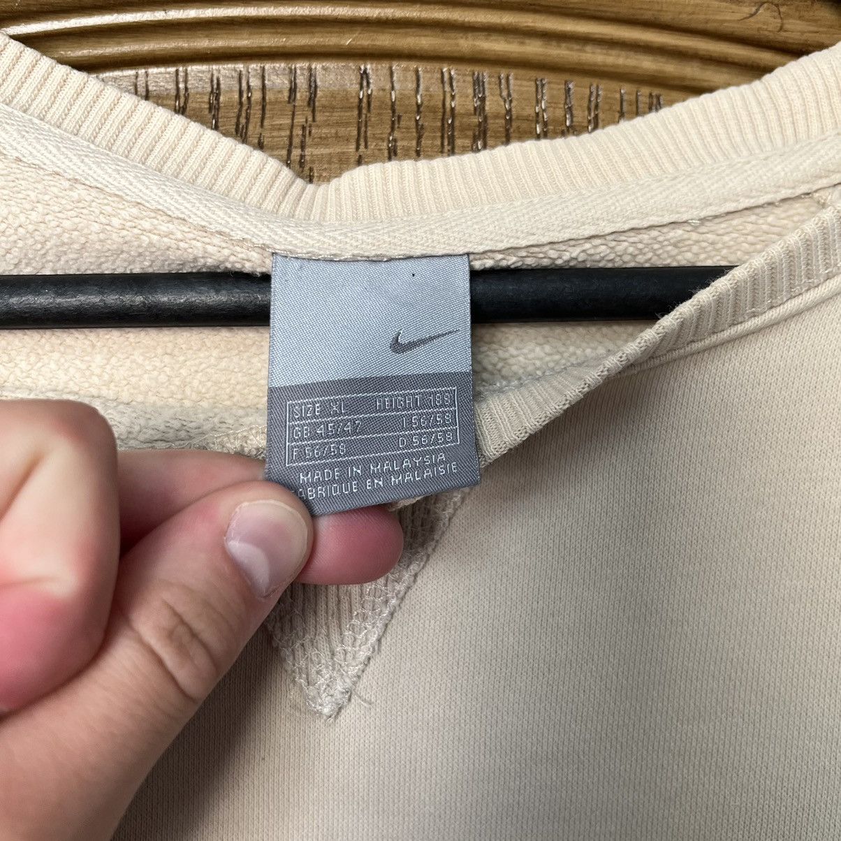 Nike Nike Athletic sweatshirt oversize beige streetwear y2k Size US L / EU 52-54 / 3 - 6 Thumbnail