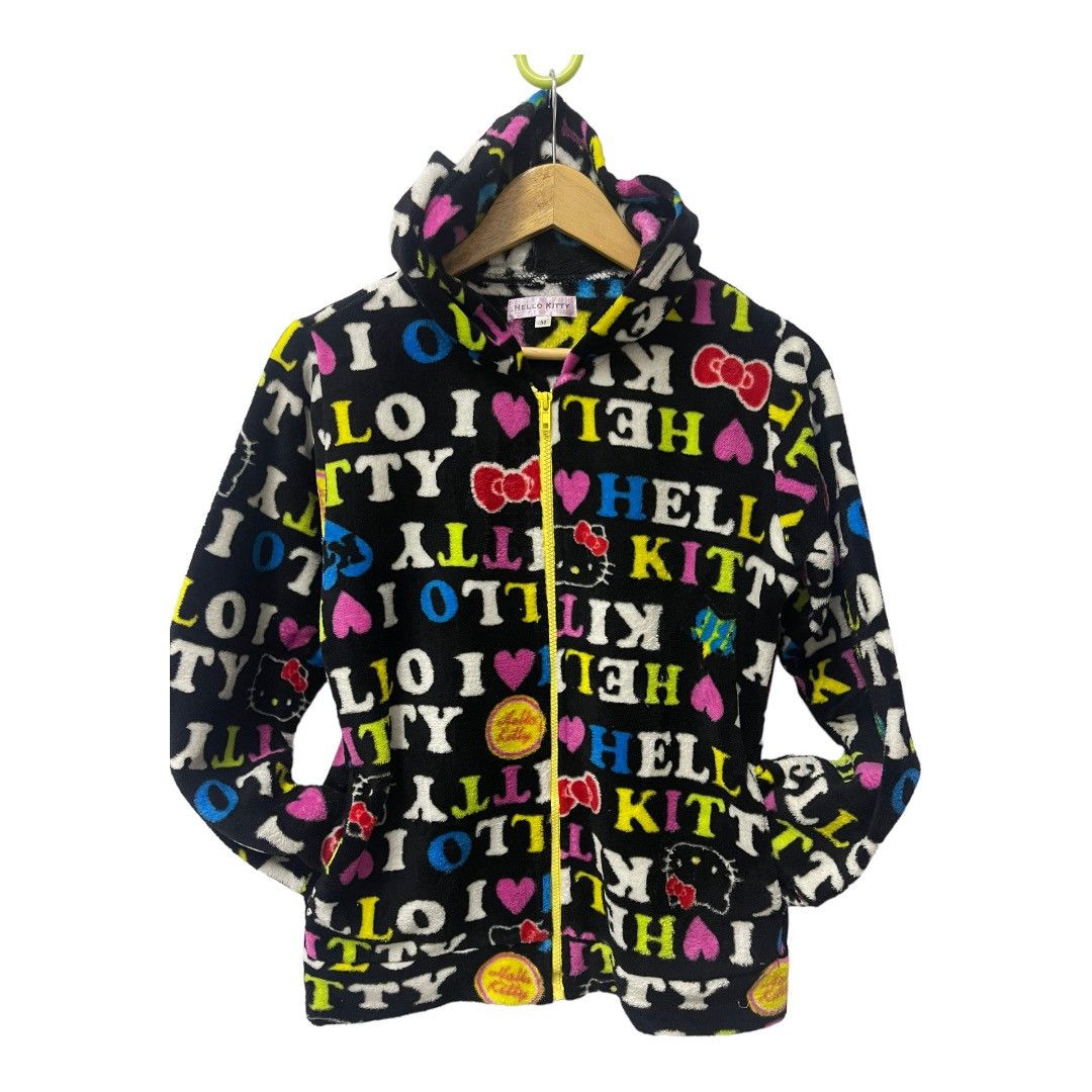 Anime Hello Kitty Fleece Pajamas Overprinted Size US M / EU 48-50 / 2 - 5 Thumbnail