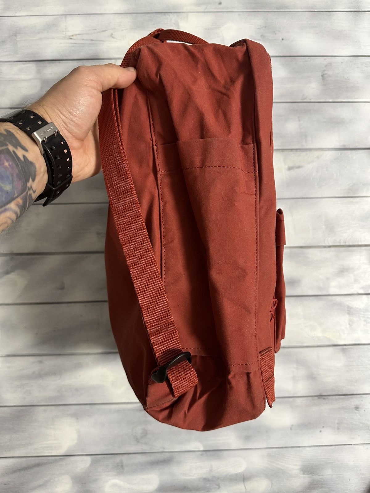 Fjallraven Rare Fjallraven 23510 Kanken Bag Washed Y2K outdoor Size ONE SIZE - 8 Thumbnail