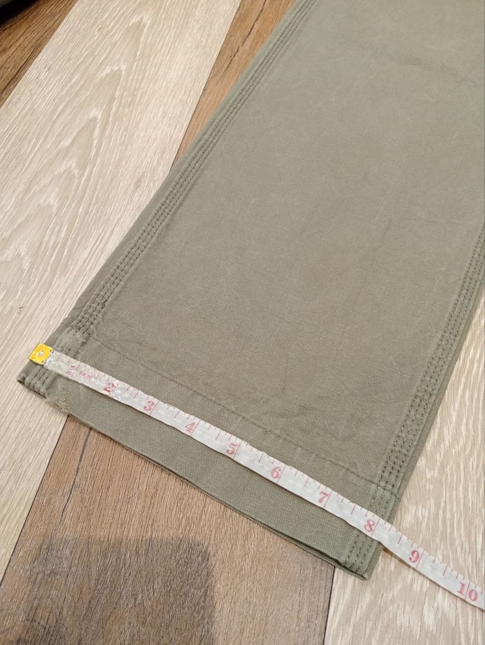 Snow Peak SNOW PEAK OLIVE GREEN MILITARY-STYLE CARGO PANTS Size US 34 / EU 50 - 18 Thumbnail