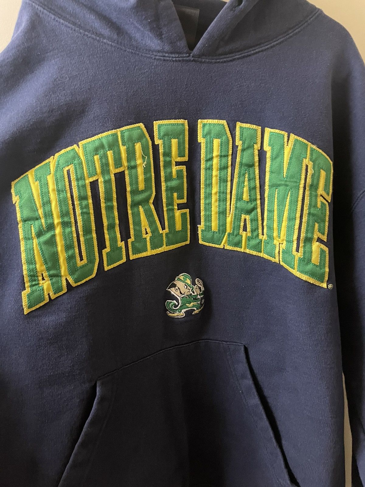Vintage Vintage Notre dame college hoodie Size US S / EU 44-46 / 1 - 2 Thumbnail