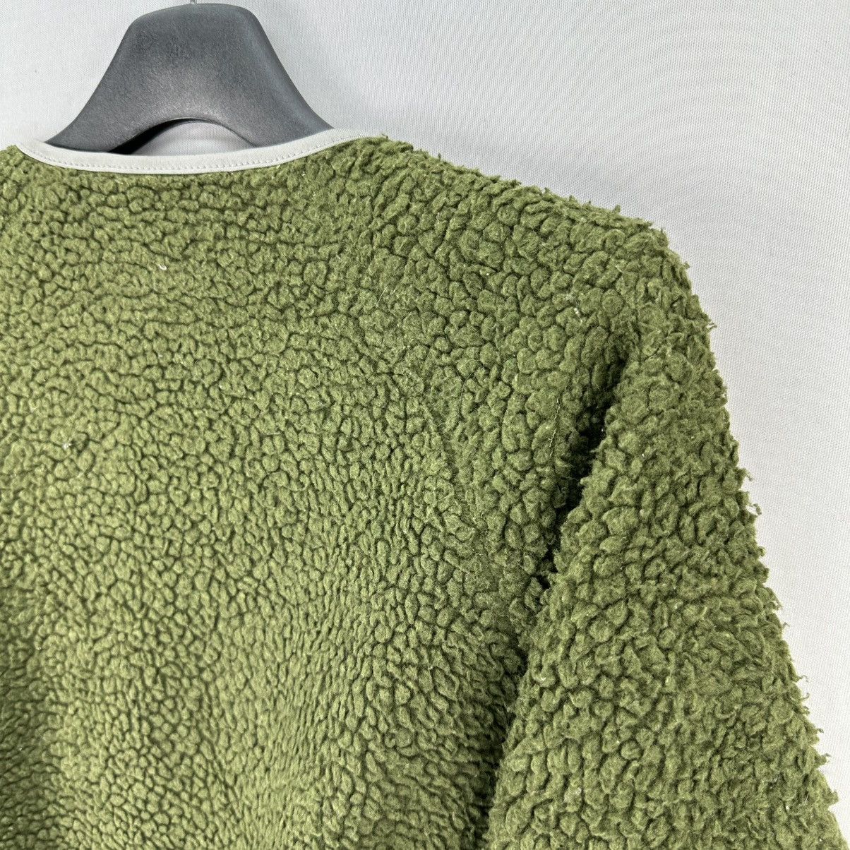 Vintage Vintage Green Sherpa Zipper Cardigan Jacket Size US S / EU 44-46 / 1 - 5 Thumbnail
