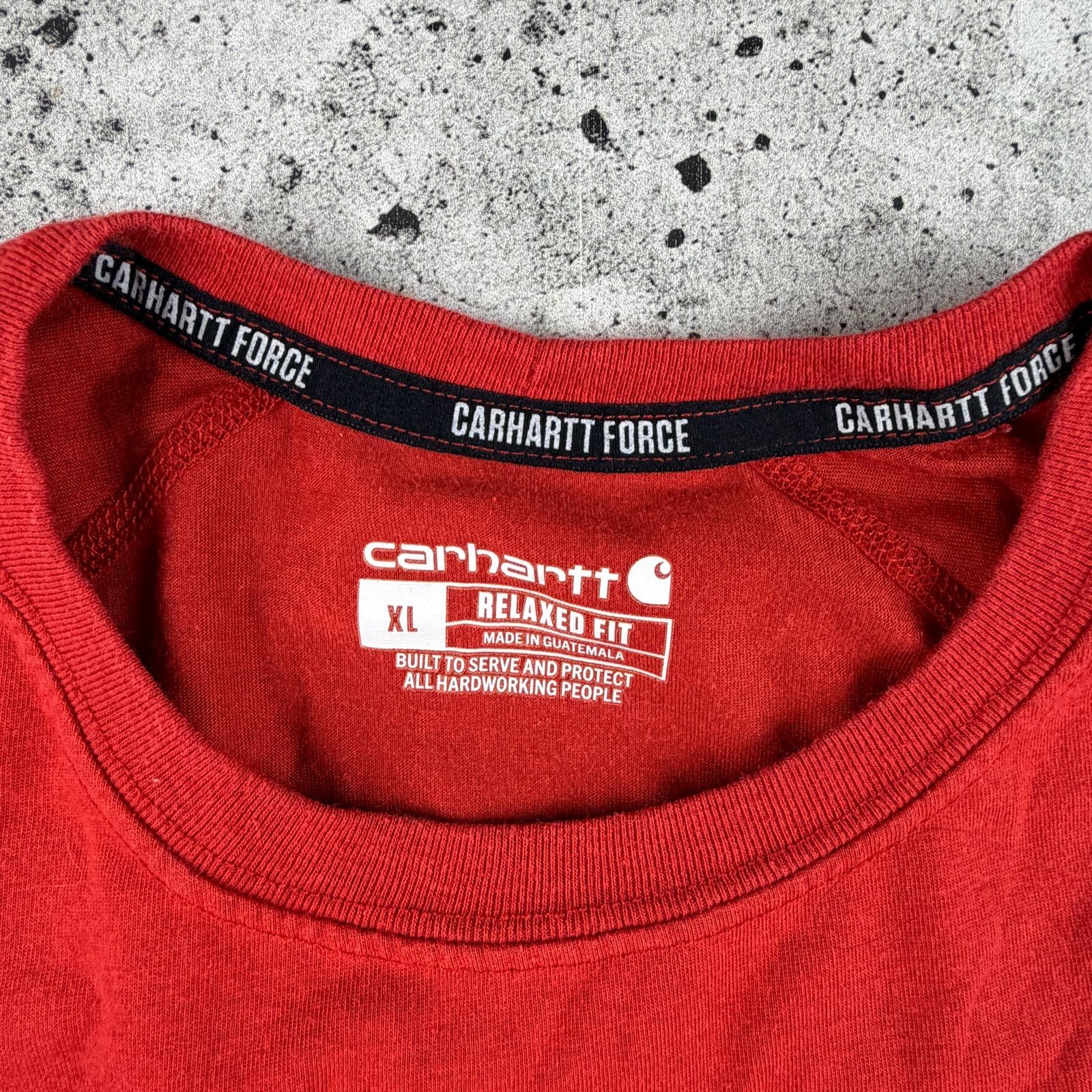 Carhartt Carhartt Force Shirt Pocket Tee Size XL Size US XL / EU 56 / 4 - 3 Thumbnail