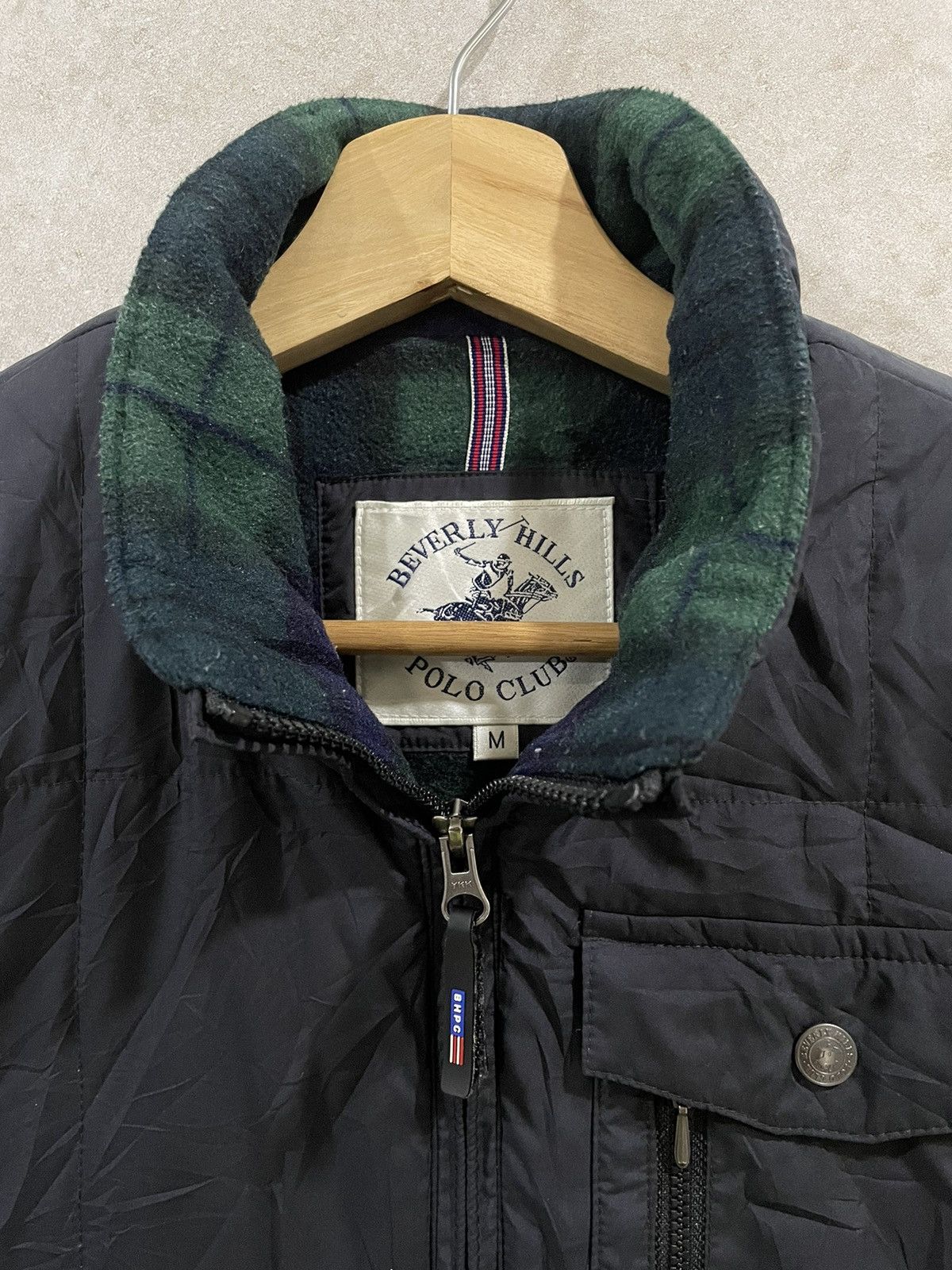 Beverly Hills Polo Club × Vintage Vintage BHPC Quilted Puffer Vest Size US M / EU 48-50 / 2 - 4 Thumbnail