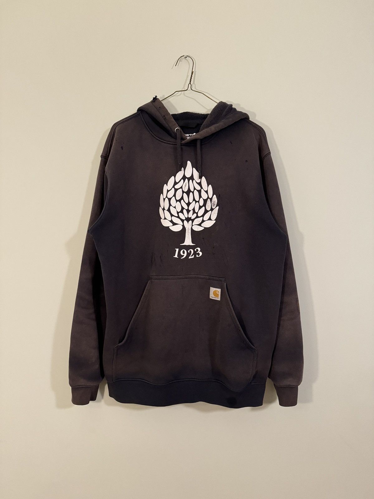 Carhartt Carhartt Sun Faded Thrashed Distressed Hoodie ERD Grunge Size US M / EU 48-50 / 2 - 1 Thumbnail