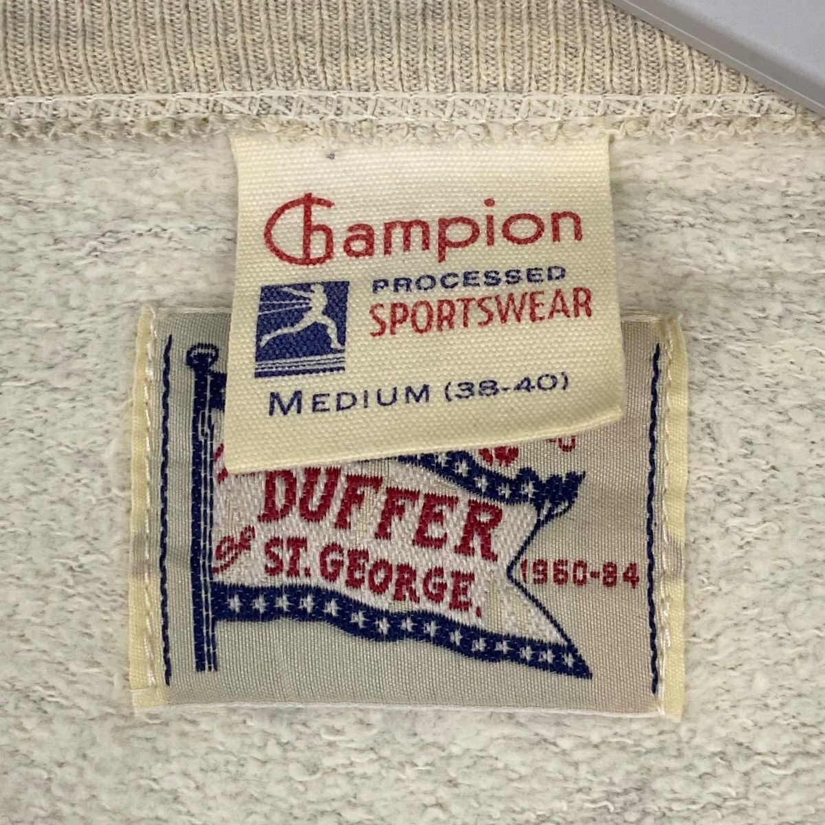 Other Vintage Champion X Duffer Of St. George Raglan Sweatshirt Size US M / EU 48-50 / 2 - 5 Thumbnail