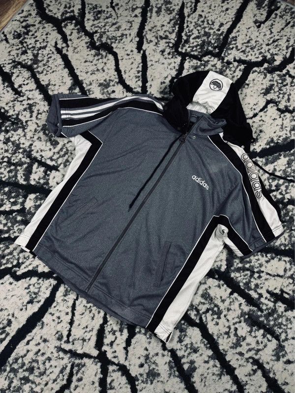 Adidas Vintage Adidas sports sweatshirt gray XL Size US XL / EU 56 / 4 - 2 Thumbnail