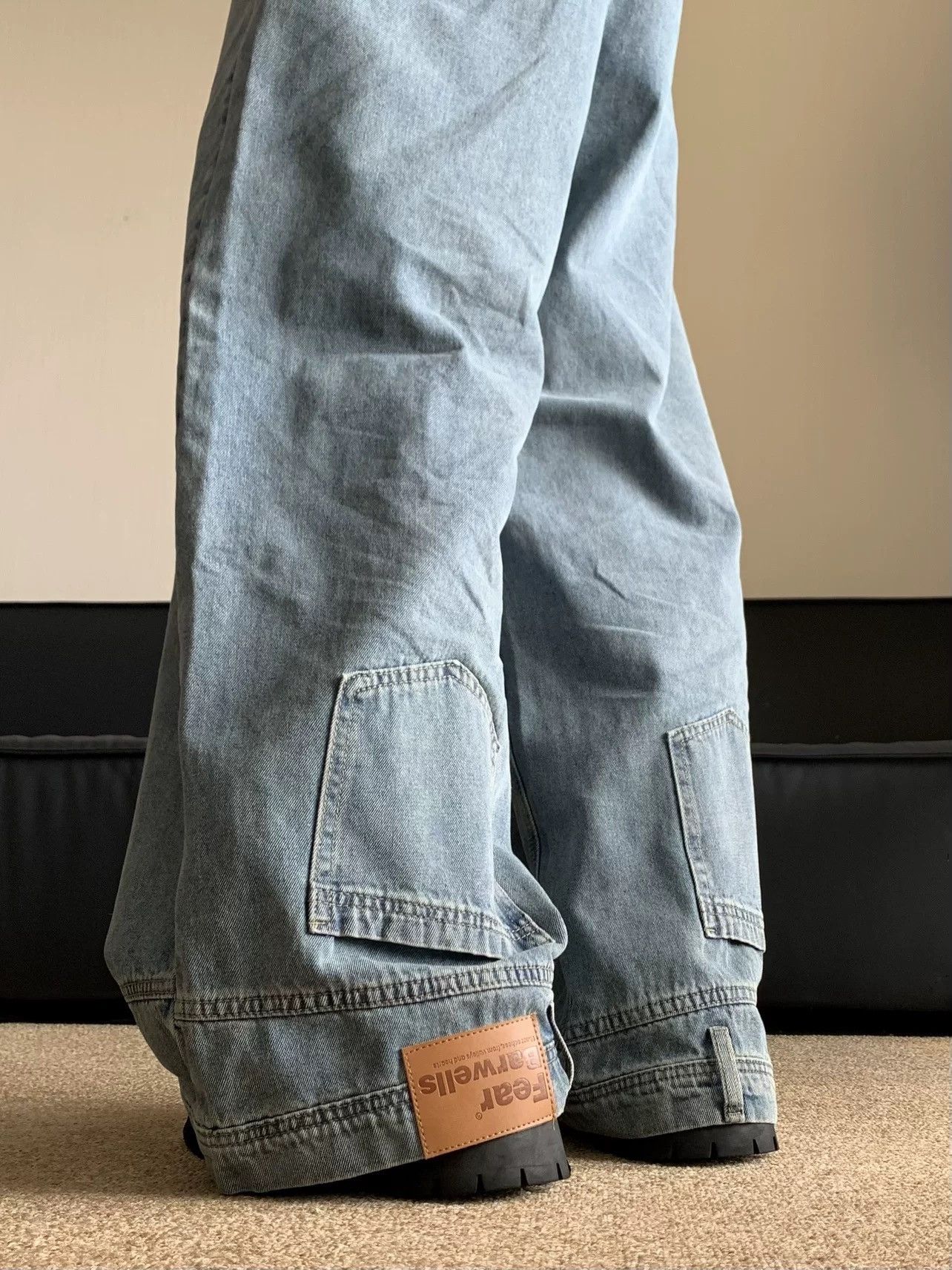 Designer × Vintage Retro punk pants Size US 32 / EU 48 - 4 Thumbnail