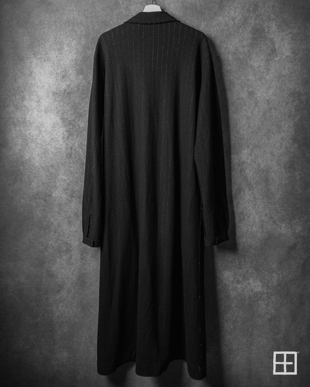 Yohji Yamamoto Yohji Yamamoto Pour Homme AW19 Pinstripe Wool Shirt Coat Size US M / EU 48-50 / 2 - 3 Thumbnail